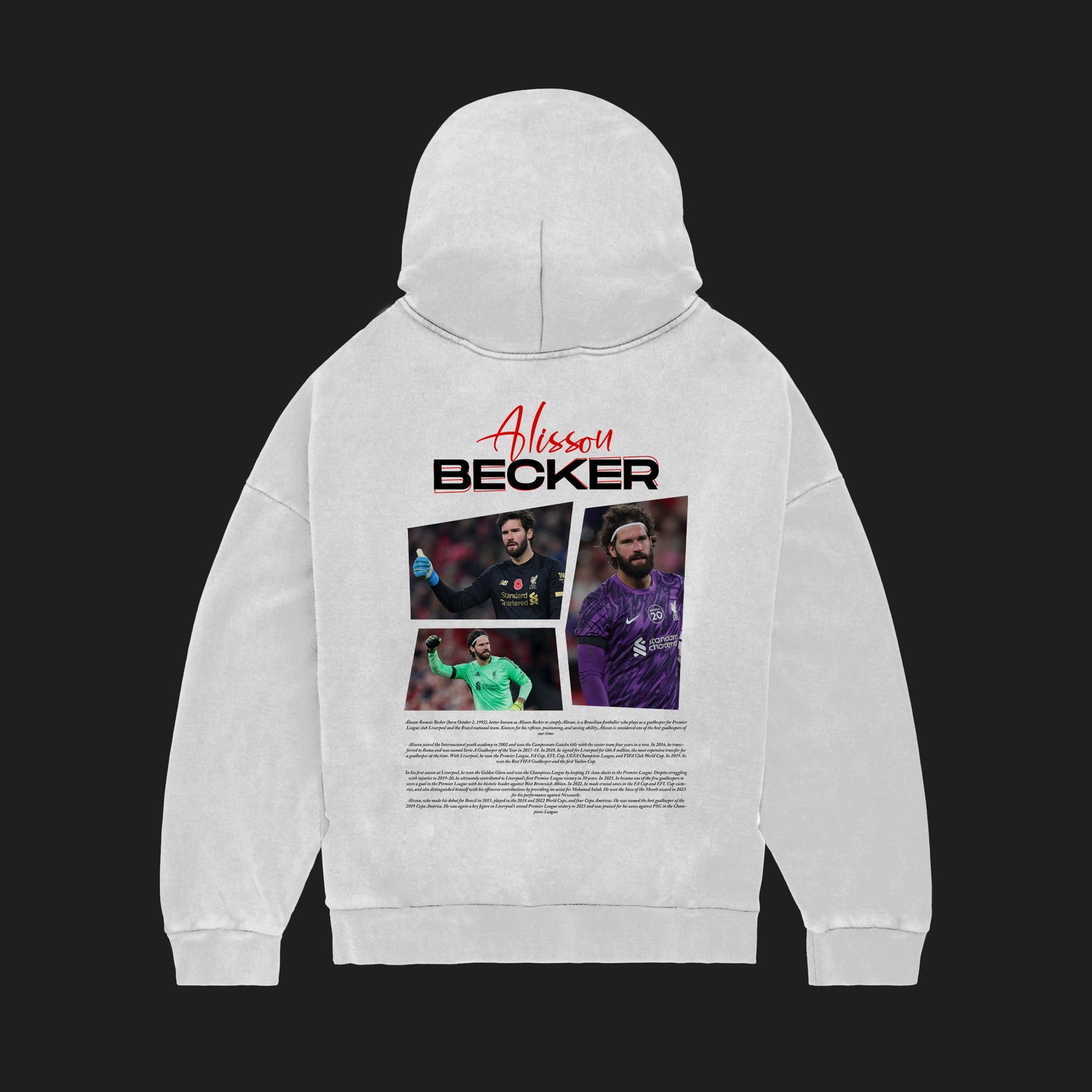 MACKBEARS™   Oversize ALİSSON BECKER Hoodie