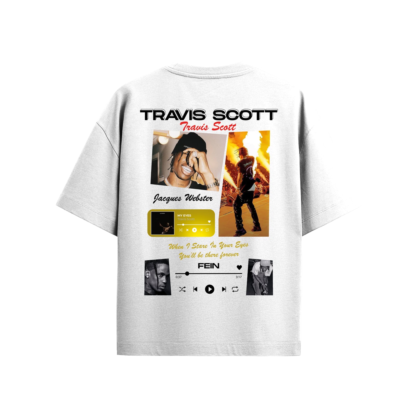 MACKBEARS™ Oversize TRAVIS SCOTT T-shirt