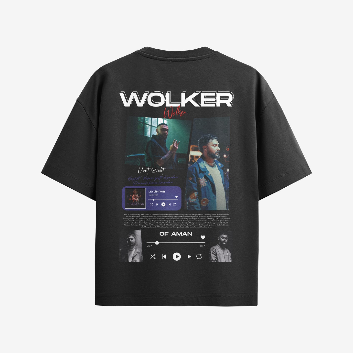 MACKBEARS™   Oversize WOLKER T-shirt