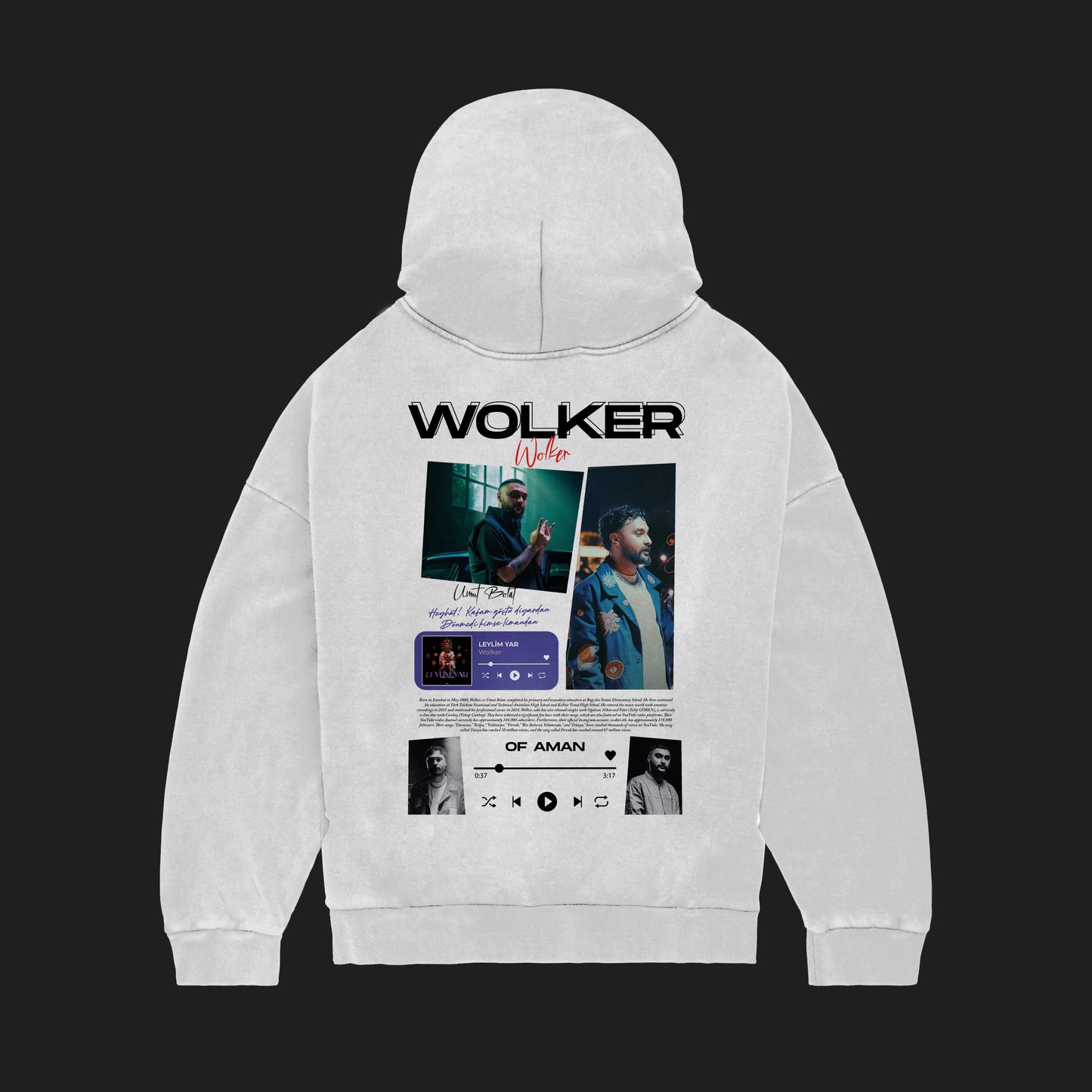 MACKBEARS™   Oversize WOLKER Hoodie