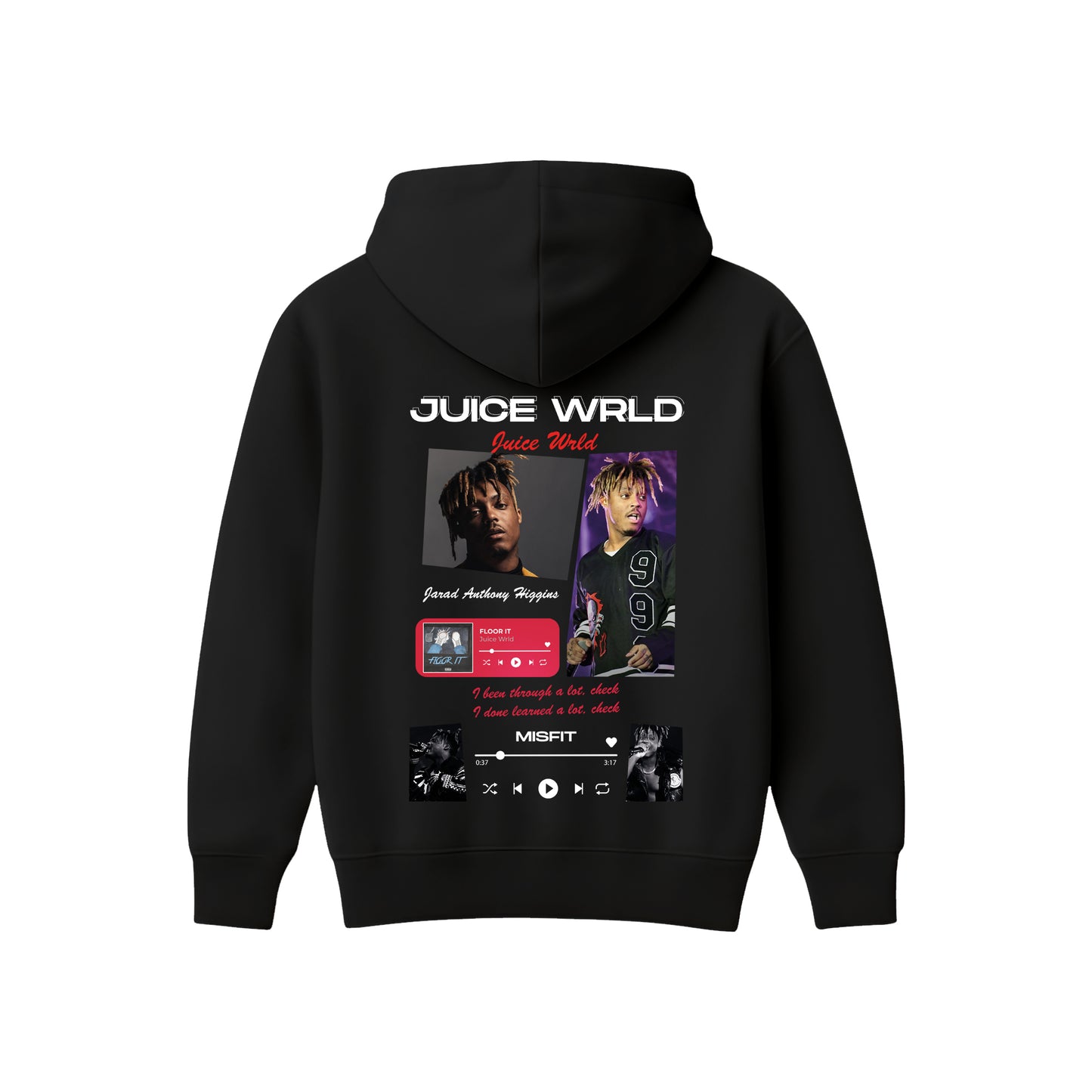 MACKBEARS™ Oversize JUICE WRLD Hoodie
