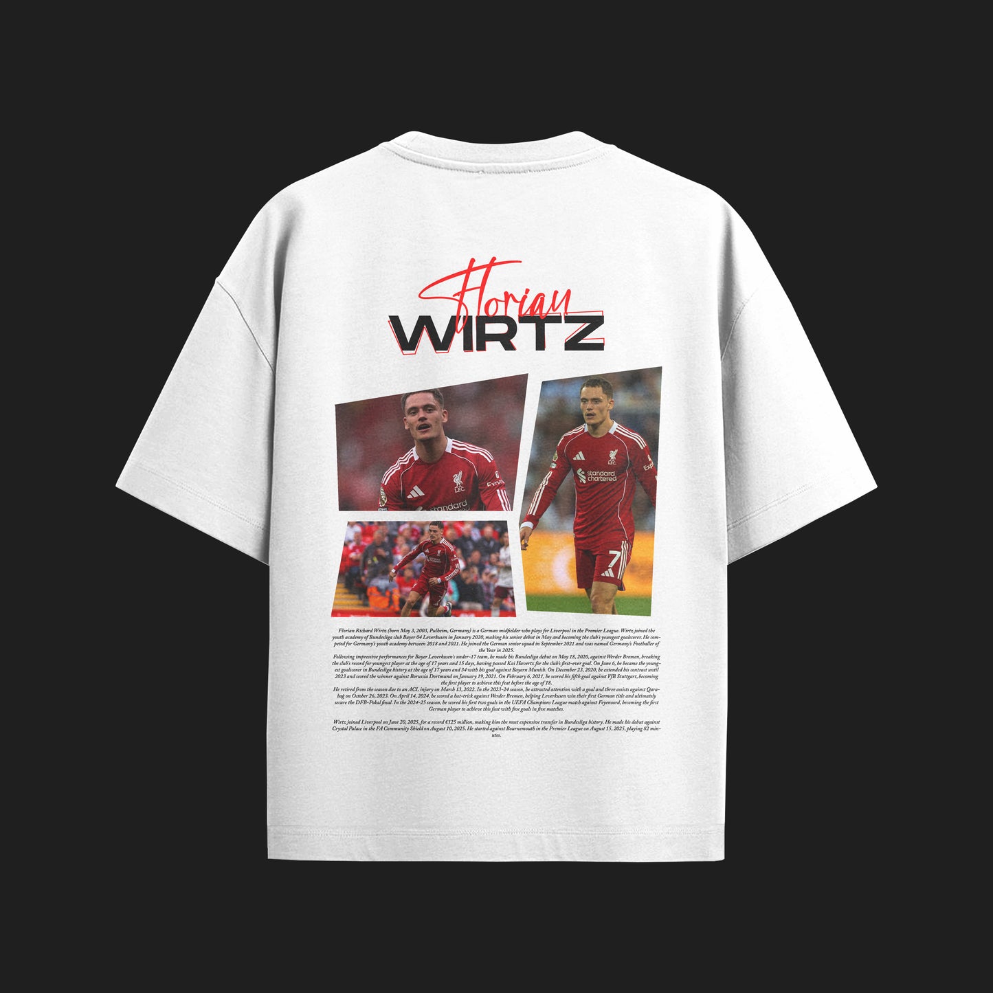 MACKBEARS™   Oversize HORİAN WIRTZ T-shirt