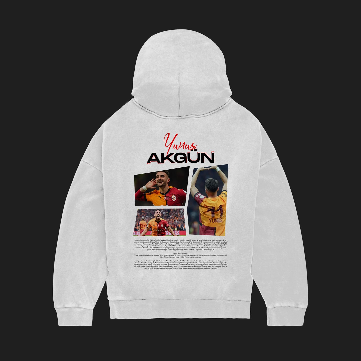 MACKBEARS™   Oversize YUNUS AKGÜN  Hoodie