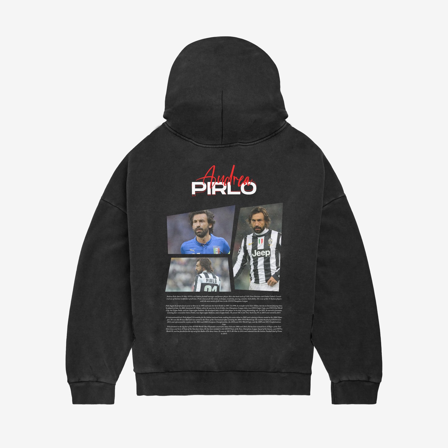 MACKBEARS™   Oversize ANDREA PIRLO Hoodie