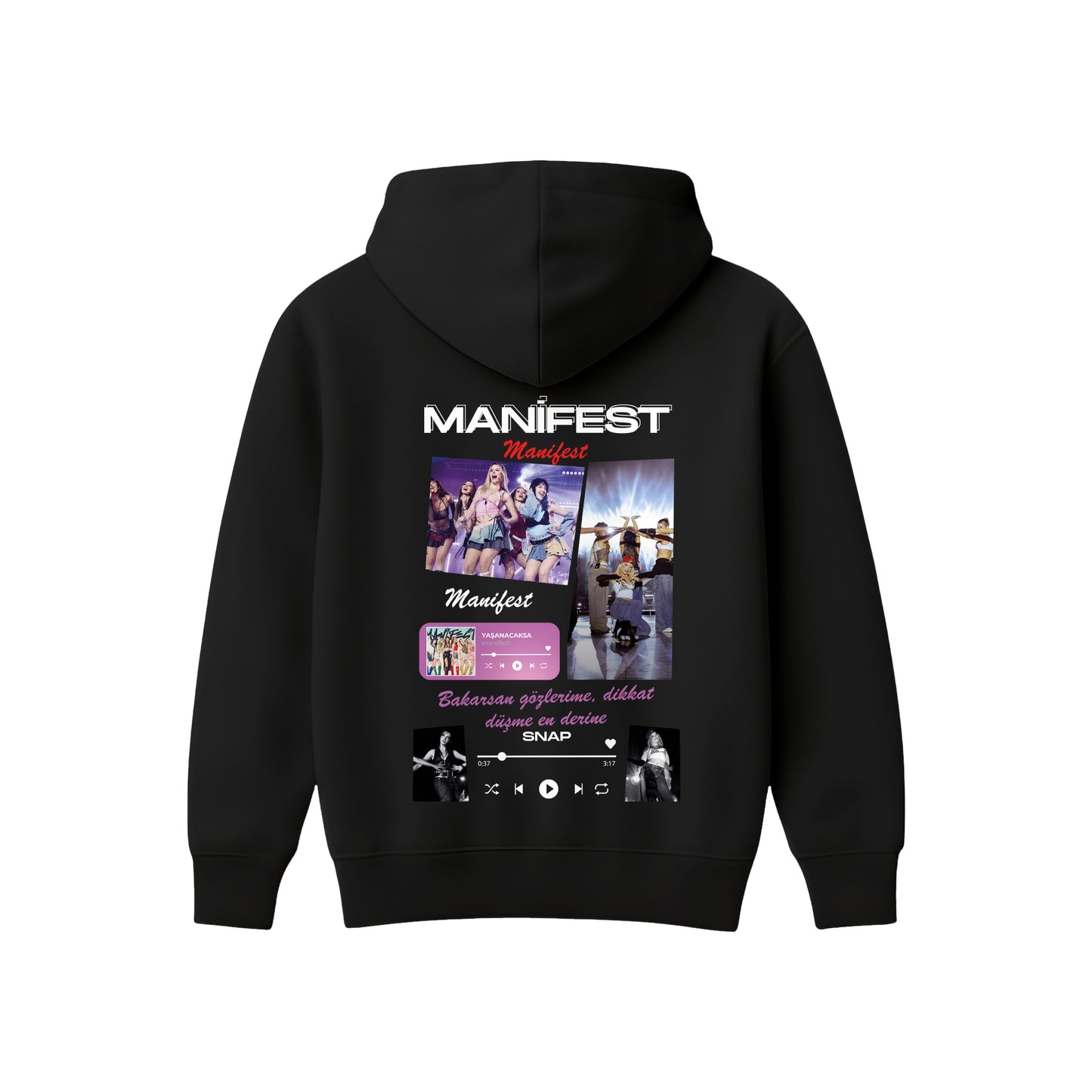 MACKBEARS™ Oversize MANİFEST Hoodie