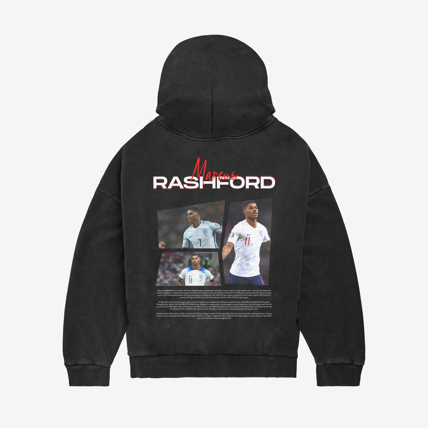 MACKBEARS™   Oversize MARCUS RASHFORD Hoodie