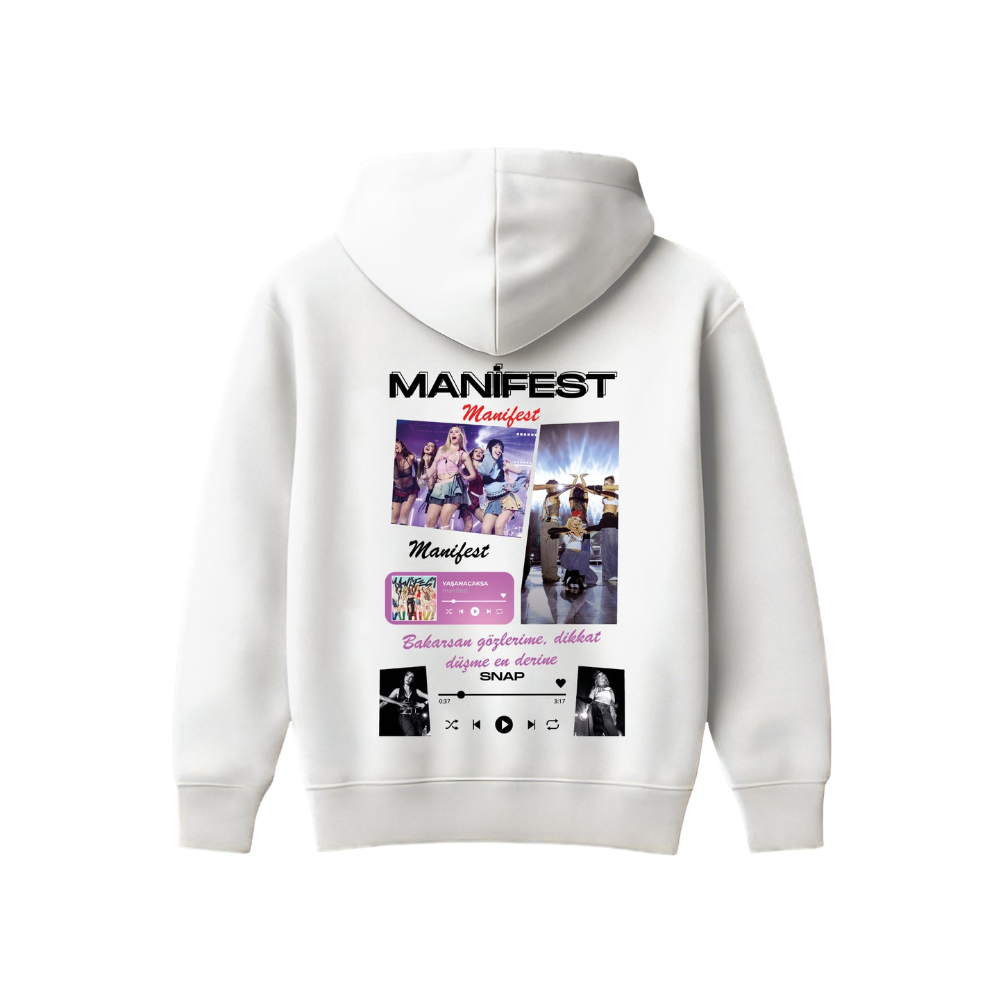 MACKBEARS™ Oversize MANİFEST Hoodie