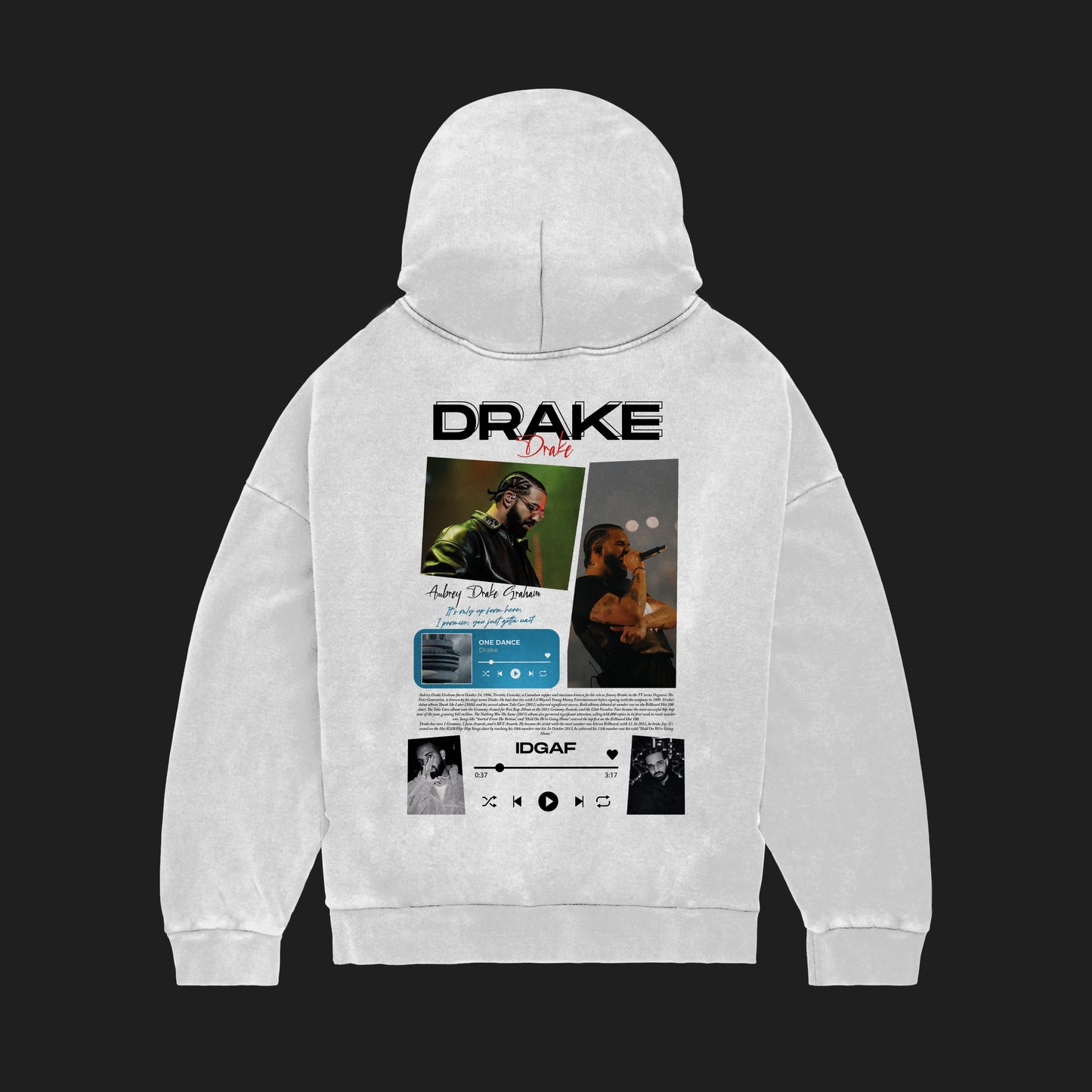MACKBEARS™   Oversize DRAKE Hoodie