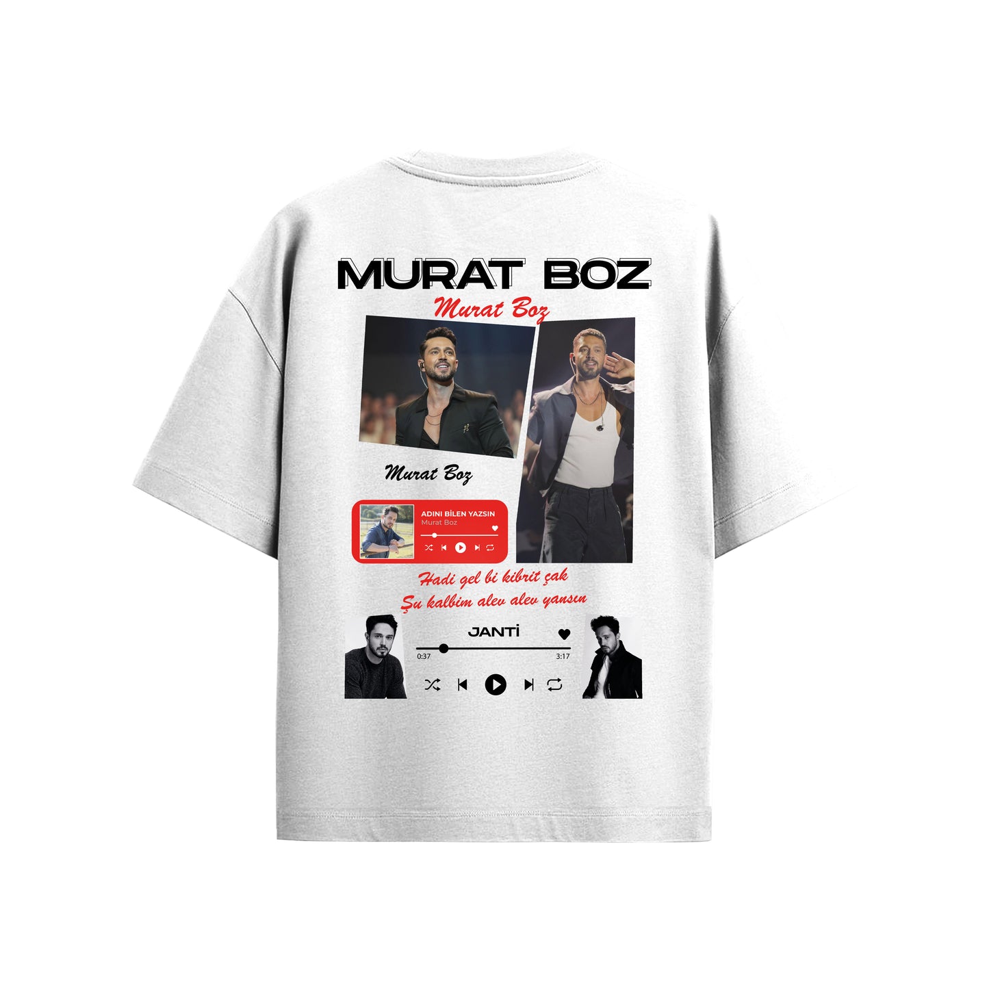 MACKBEARS™ Oversize MURAT BOZ T-shirt