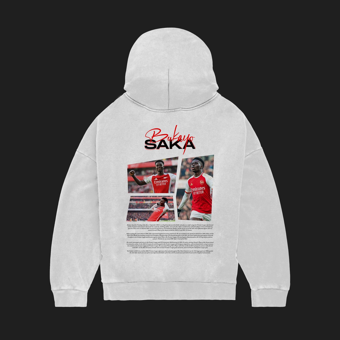 MACKBEARS™   Oversize BUKAYO SAKA Hoodie