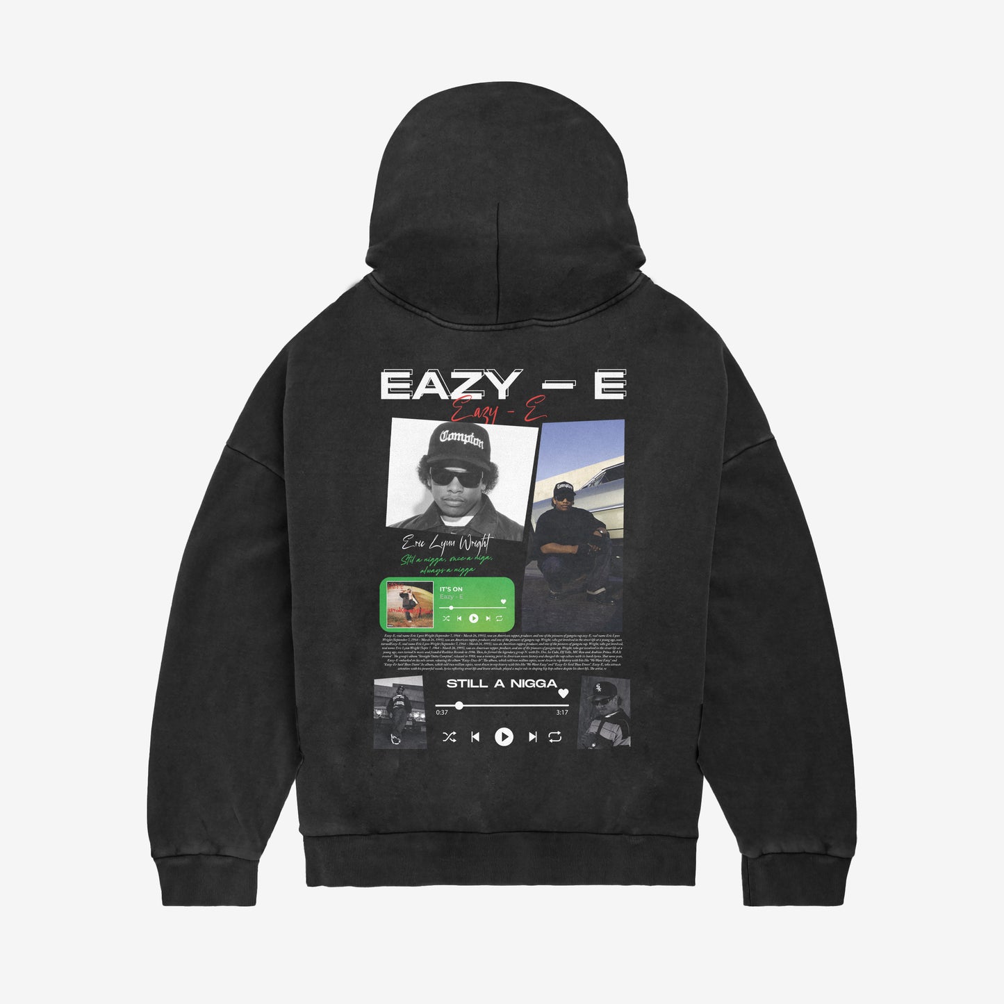 MACKBEARS™   Oversize EAZY-E Hoodie