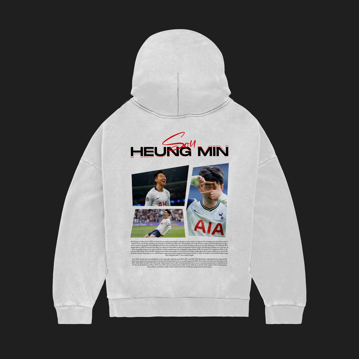MACKBEARS™   Oversize SON HEUNG MIN Hoodie