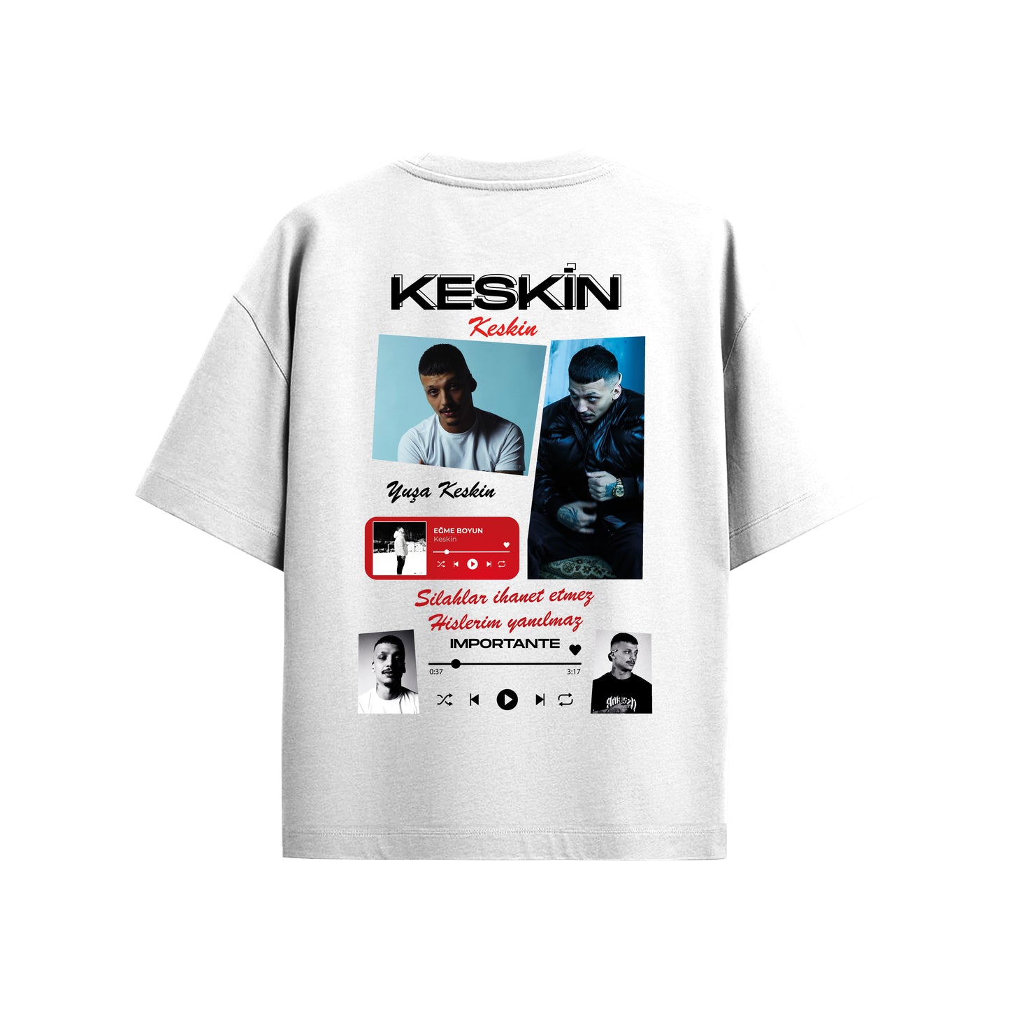 MACKBEARS™ Oversize KESKİN T-shirt
