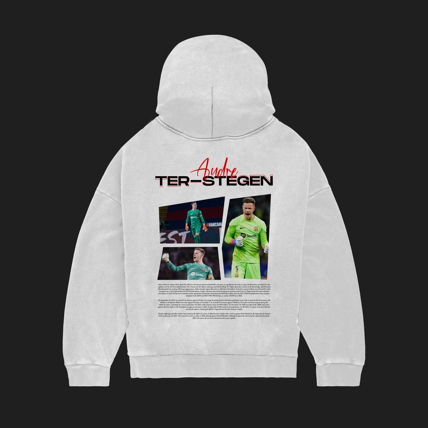 MACKBEARS™   Oversize ANDRE TER-STEGEN Hoodie