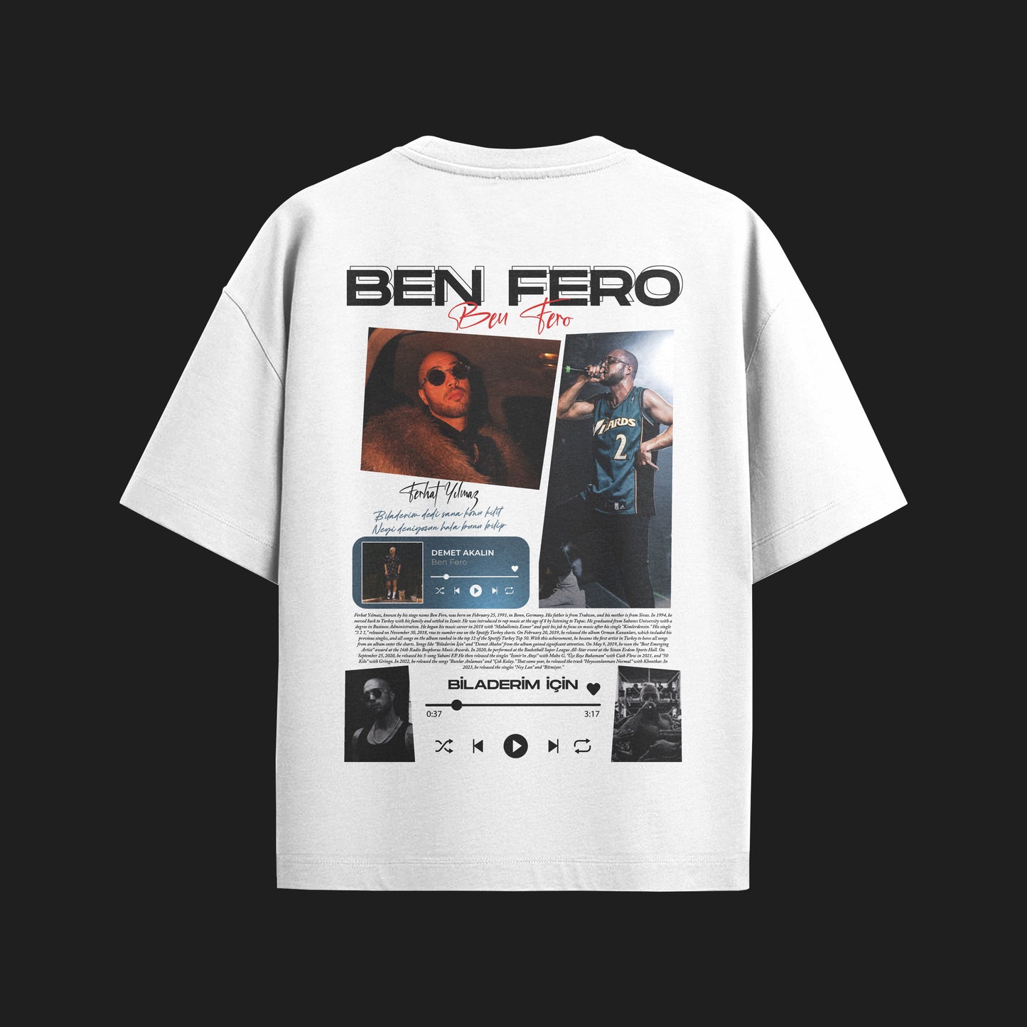 MACKBEARS™  Oversize BEN FERO T-shirt