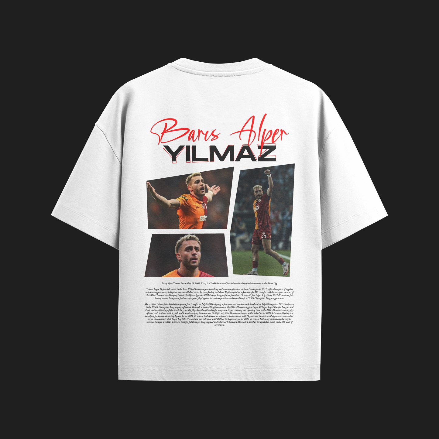 MACKBEARS™   Oversize BARIŞ ALPER YILMAZ T-shirt
