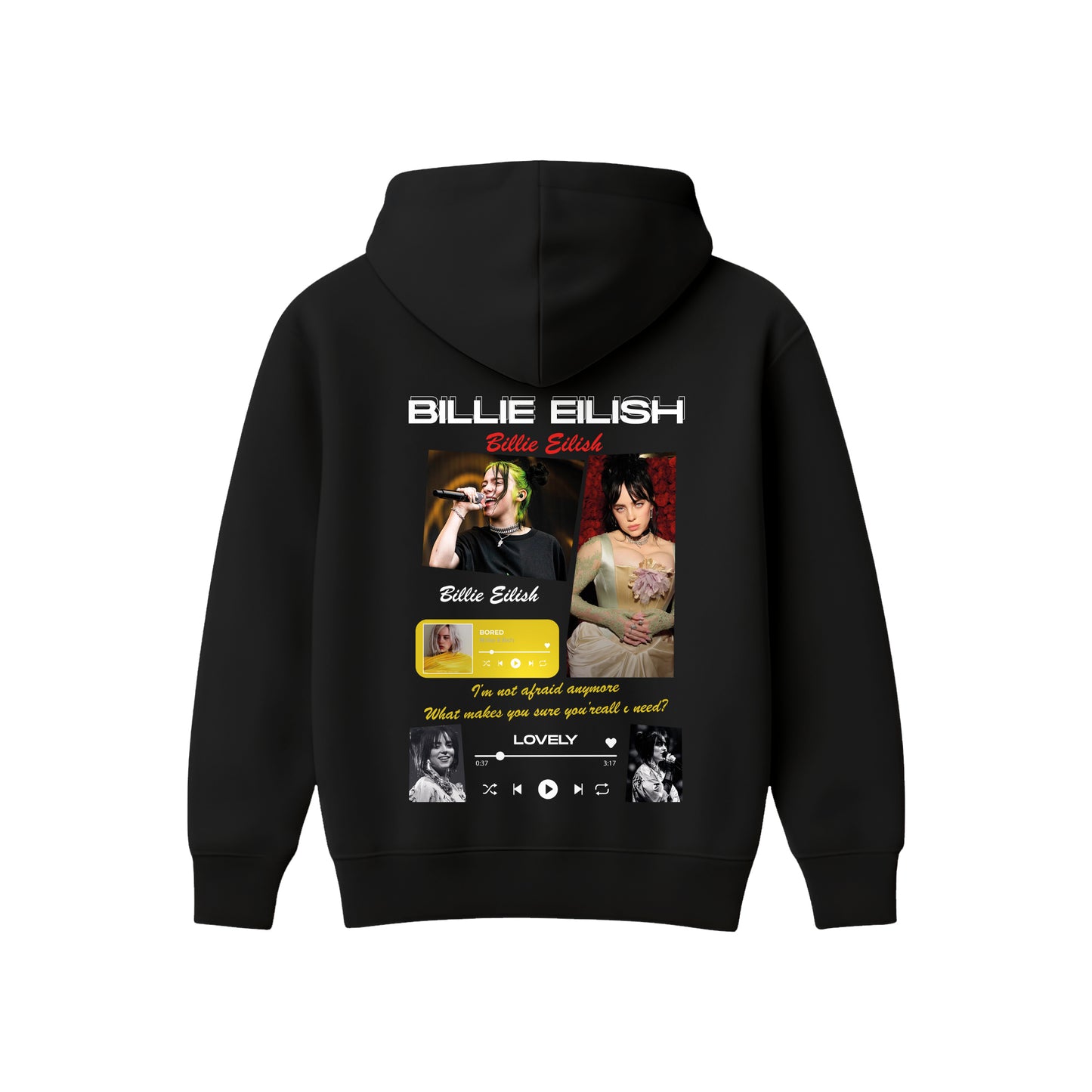 MACKBEARS™ Oversize BILLIE EILISH Hoodie