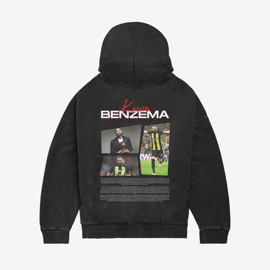 MACKBEARS™   Oversize KARİM BENZEMA Hoodie