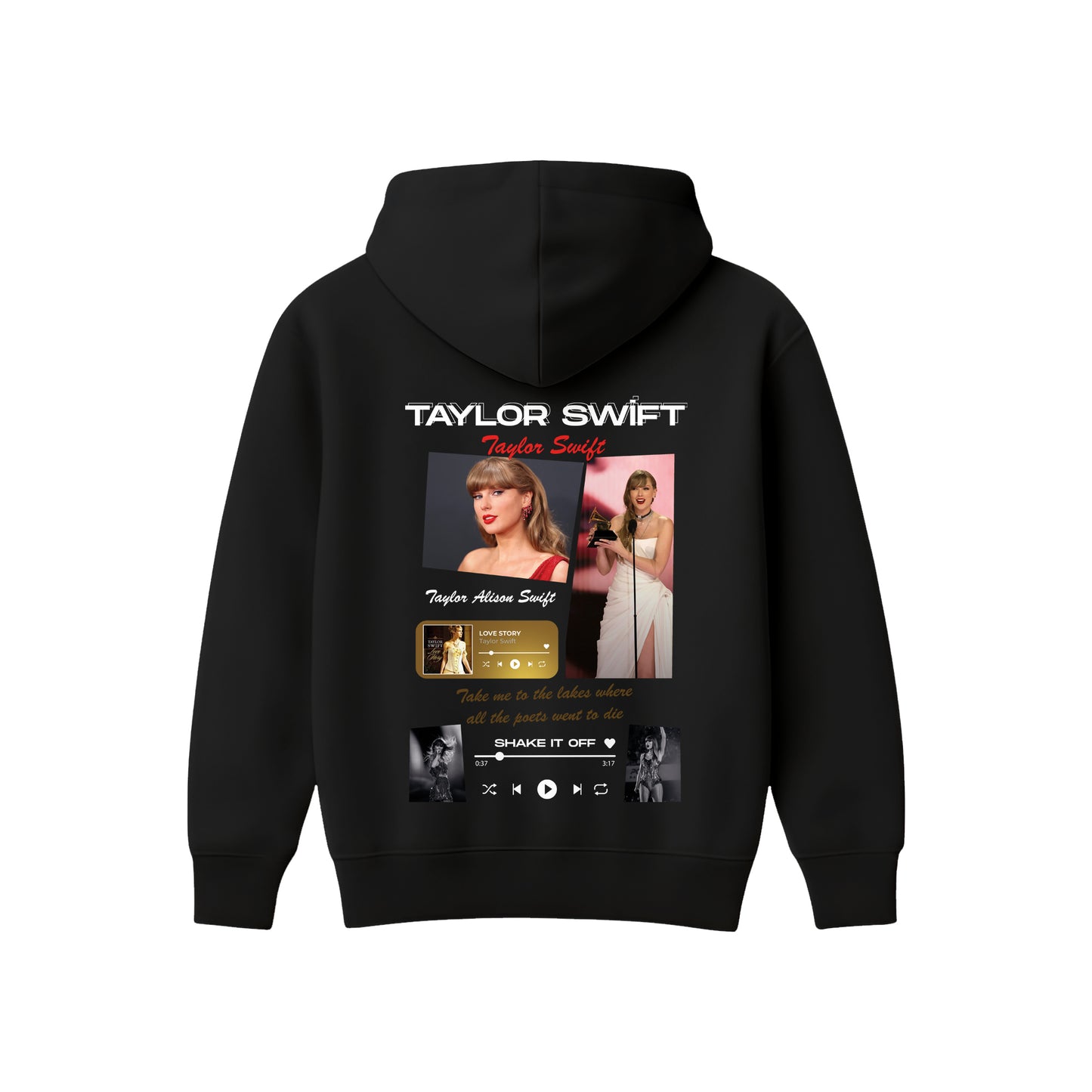 MACKBEARS™ Oversize TAYLOR SWİFT Hoodie