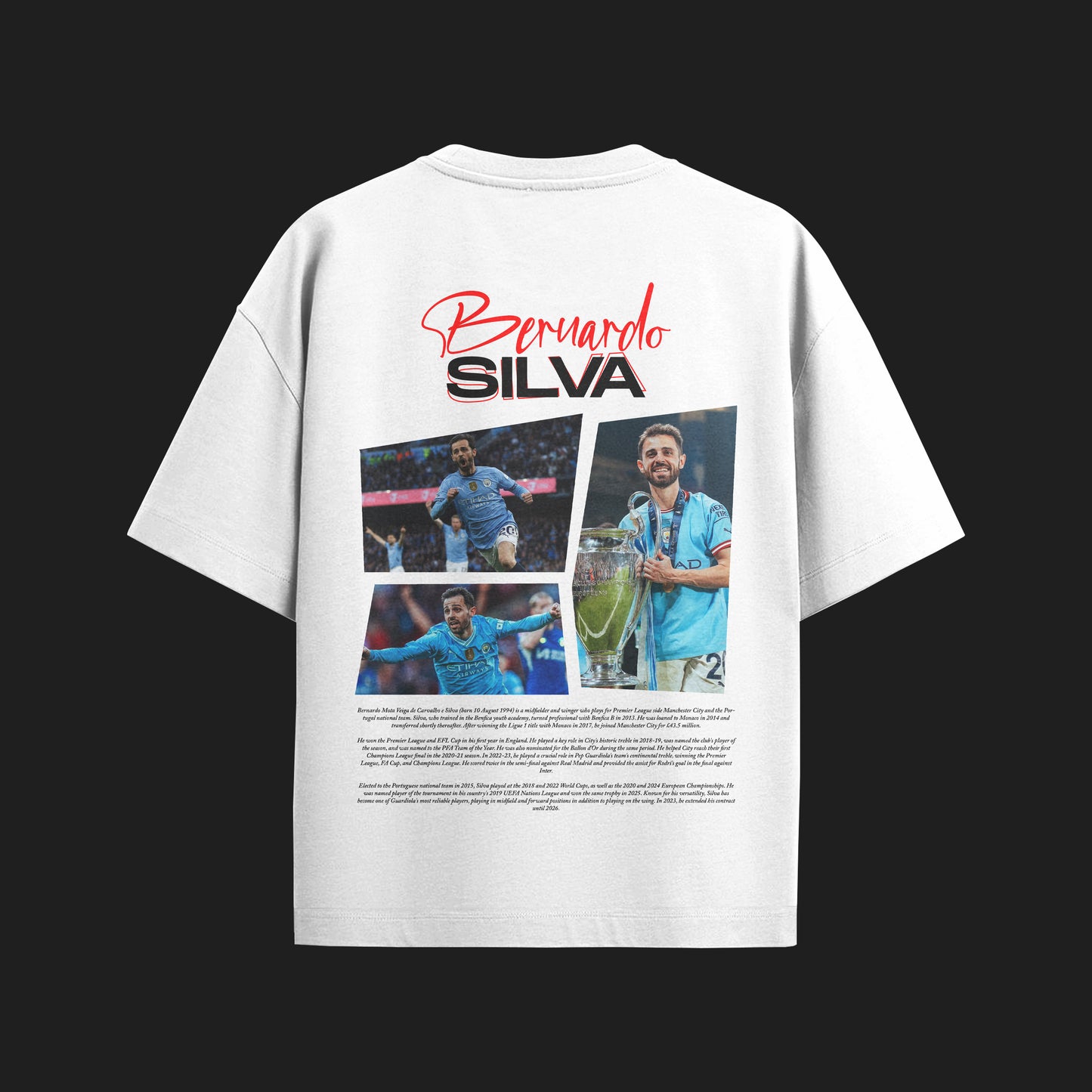 MACKBEARS™   Oversize  BERNARDO SILVA T-shirt
