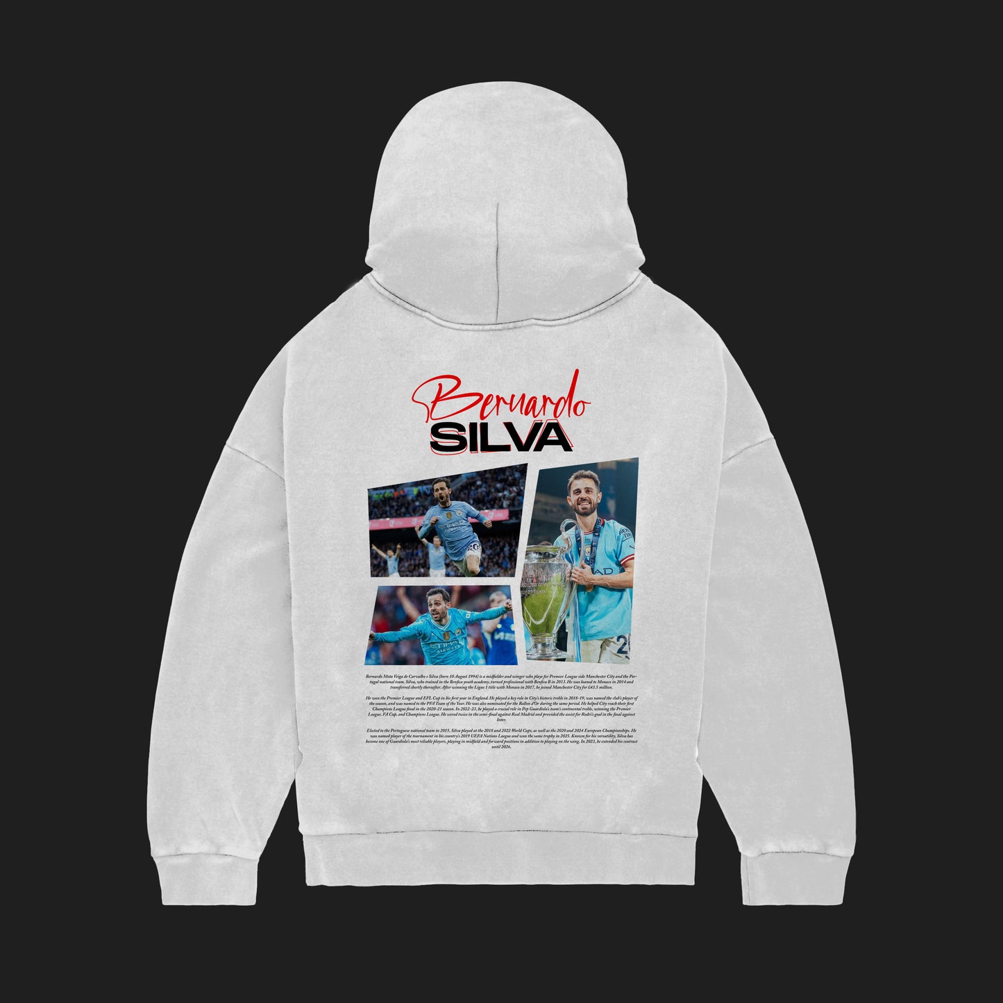 MACKBEARS™   Oversize BERNARDO SILVA Hoodie