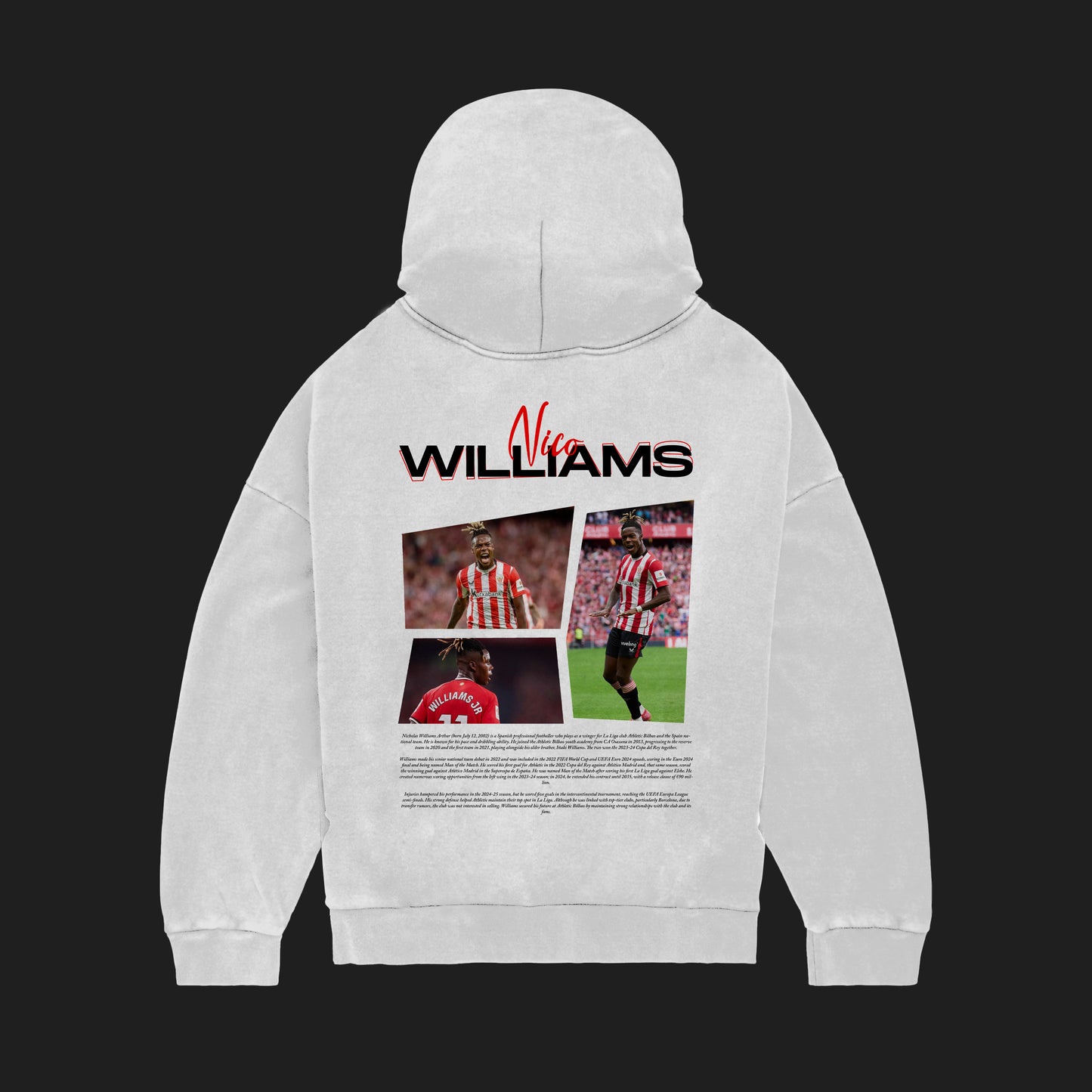 MACKBEARS™   Oversize WİCO WILLIAMS Hoodie