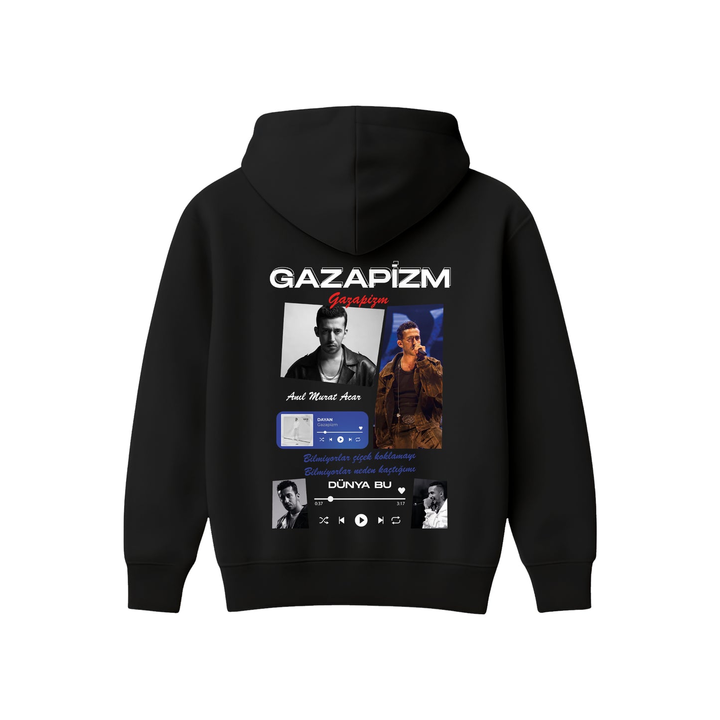 MACKBEARS™ Oversize GAZAPİZM Hoodie