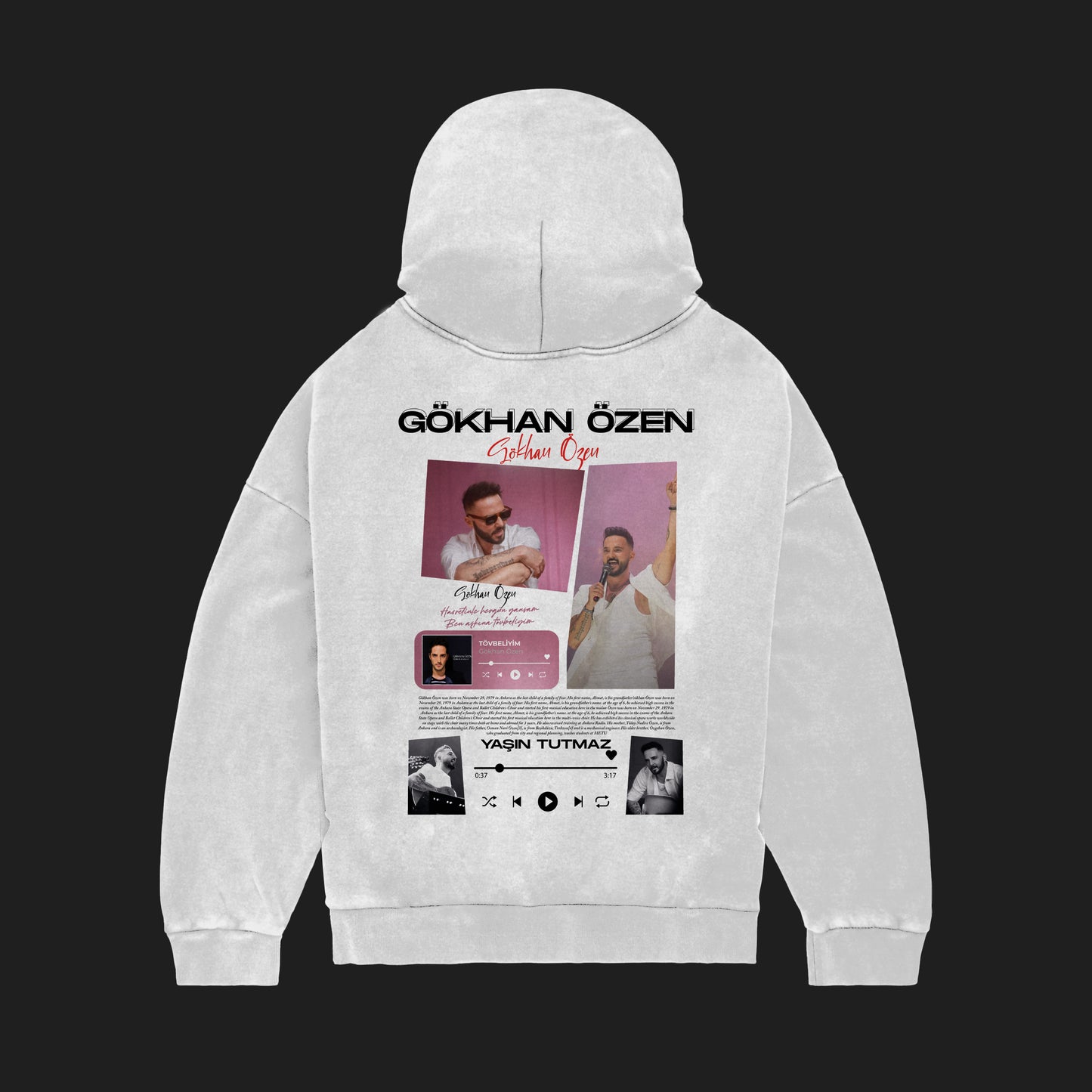 MACKBEARS™   Oversize  GÖKHAN ÖZEN Hoodie