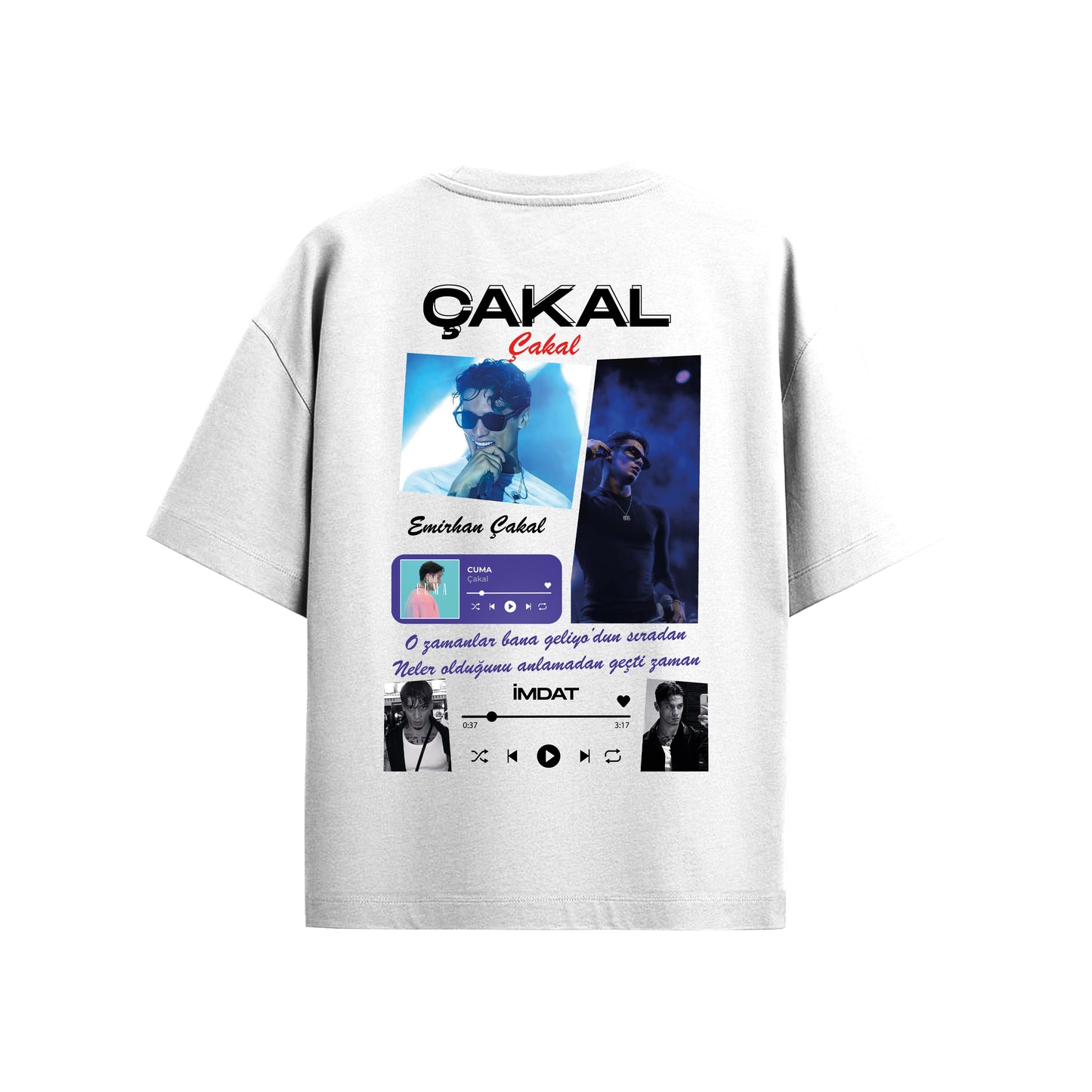 MACKBEARS™ Oversize ÇAKAL T-shirt
