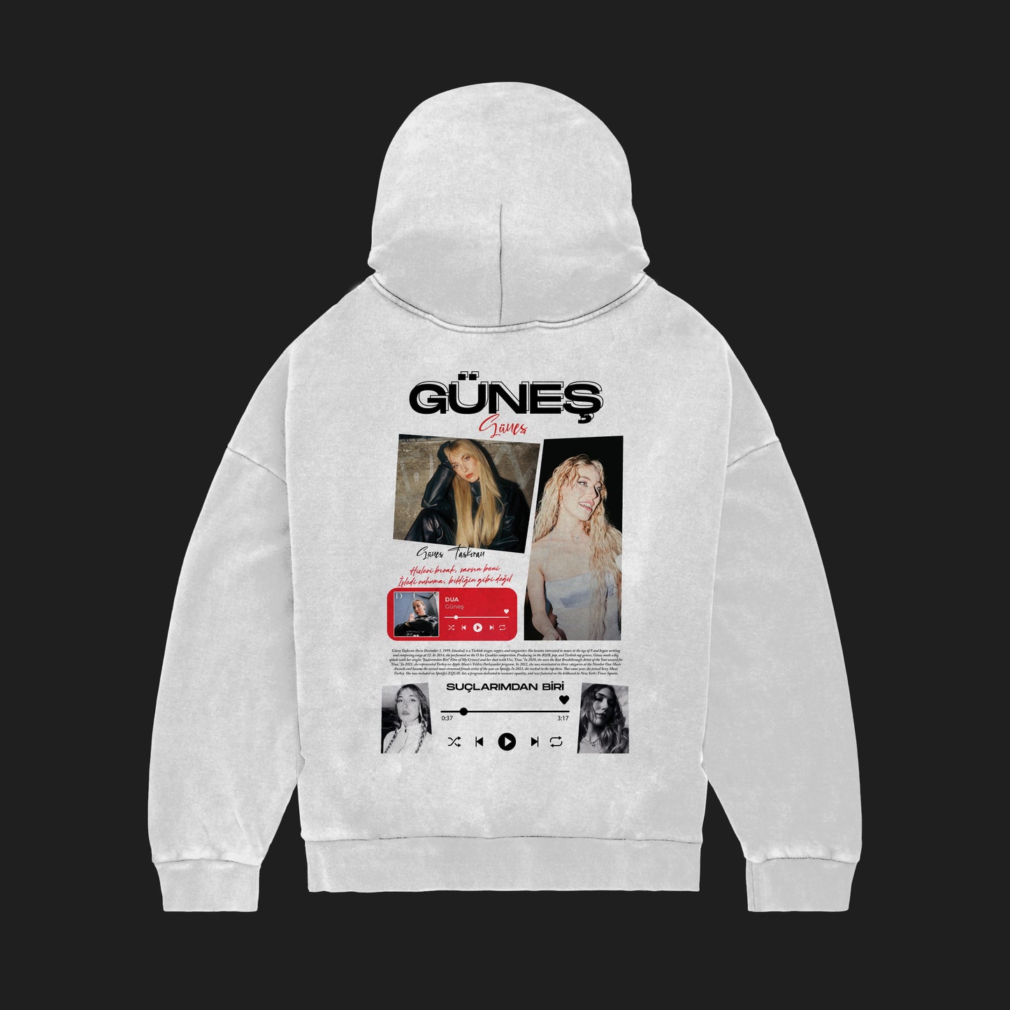 MACKBEARS™   Oversize  GÜNEŞ Hoodie