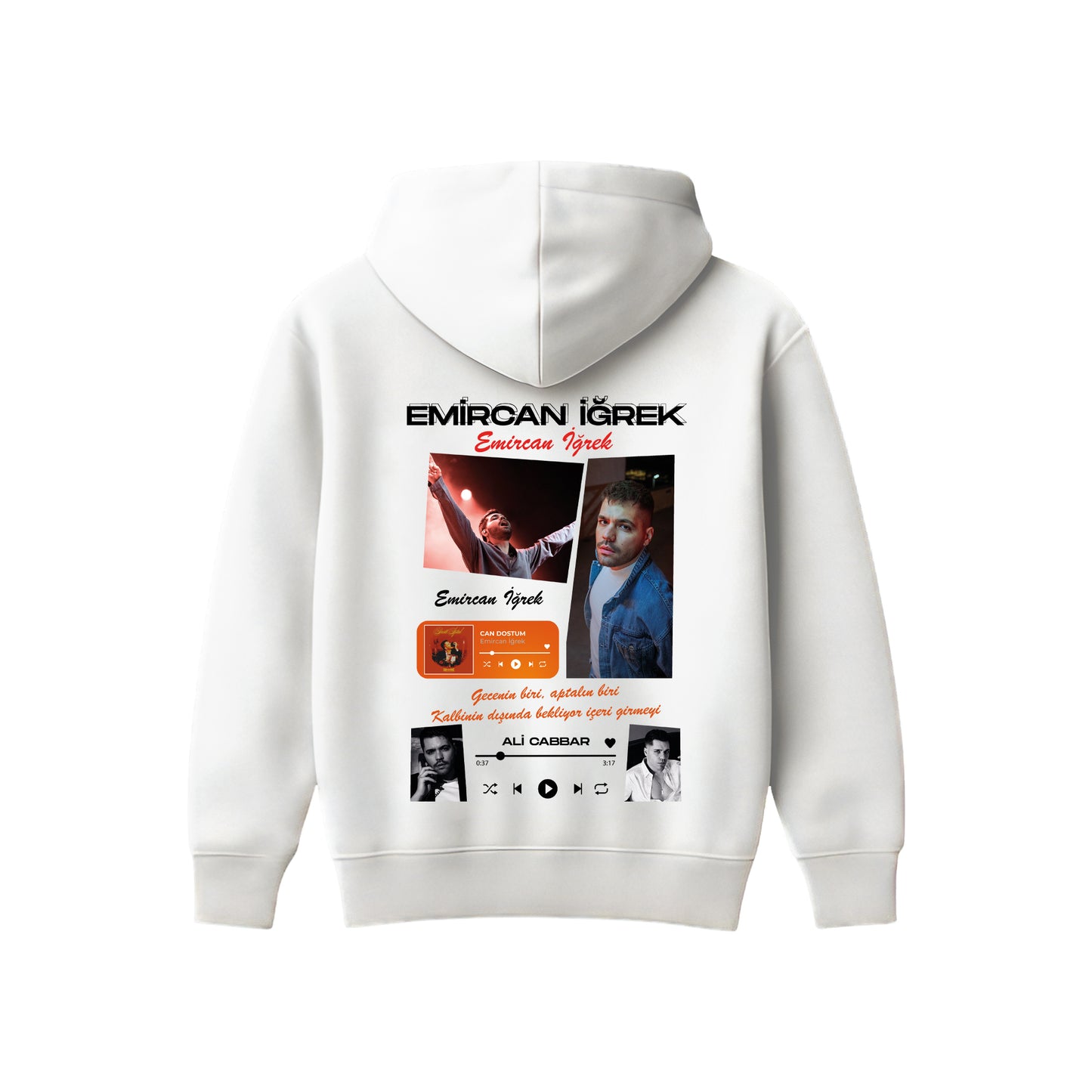 MACKBEARS™ Oversize EMİRCAN İĞREK Hoodie