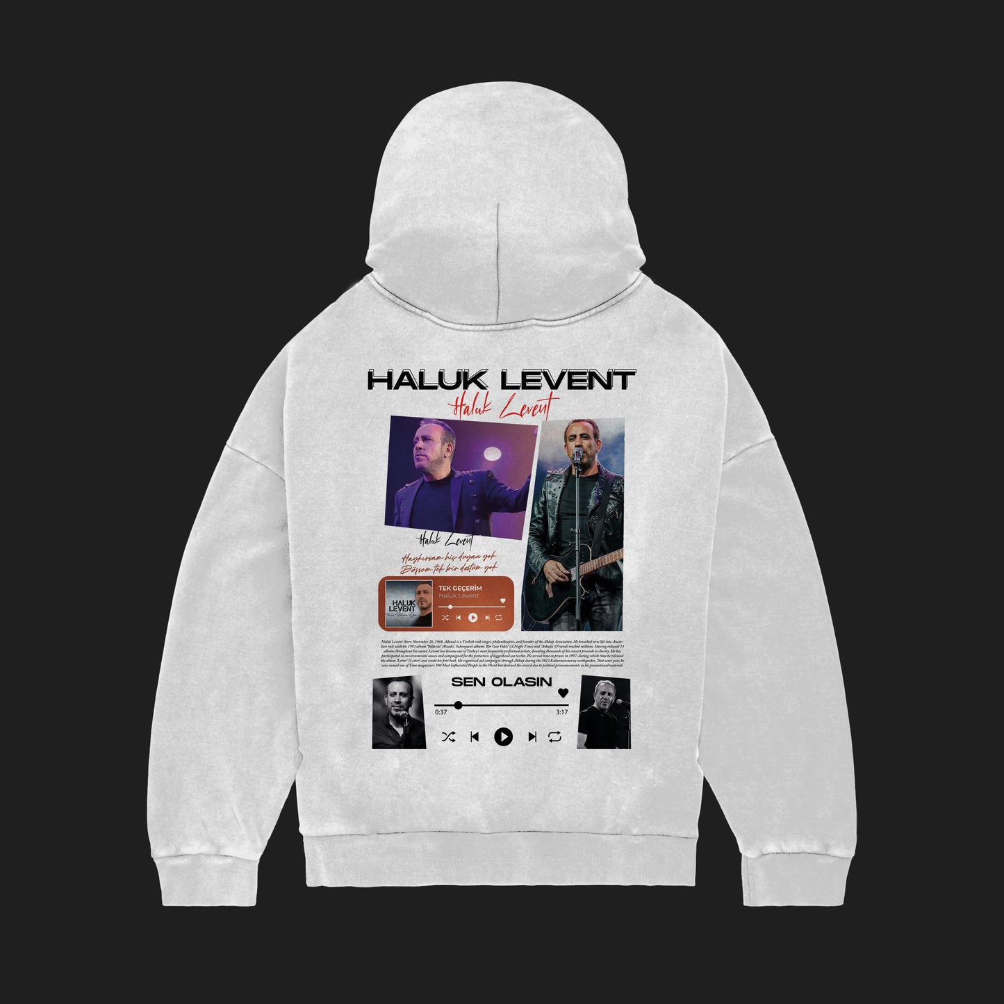 MACKBEARS™   Oversize  HALUK LEVENT Hoodie