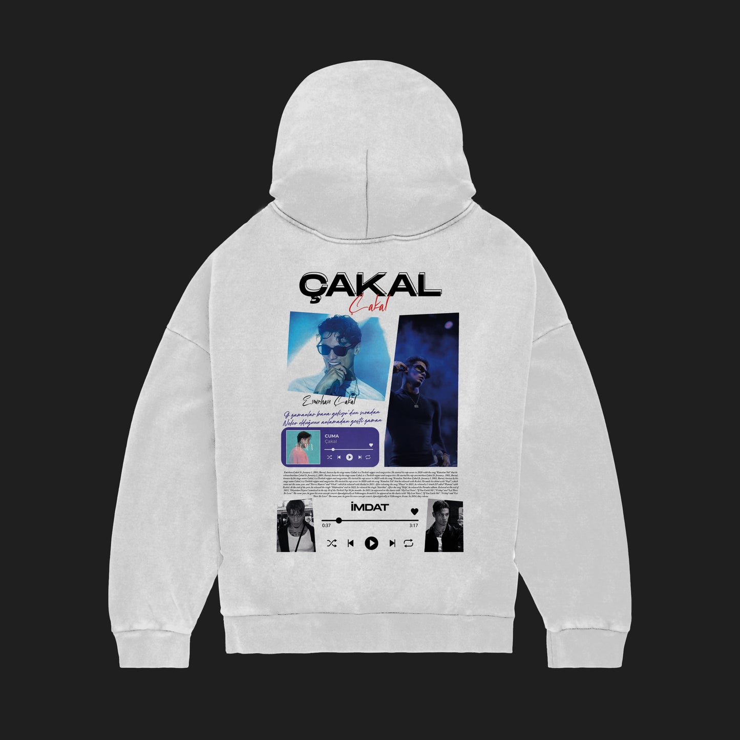 MACKBEARS™   Oversize ÇAKAL Hoodie