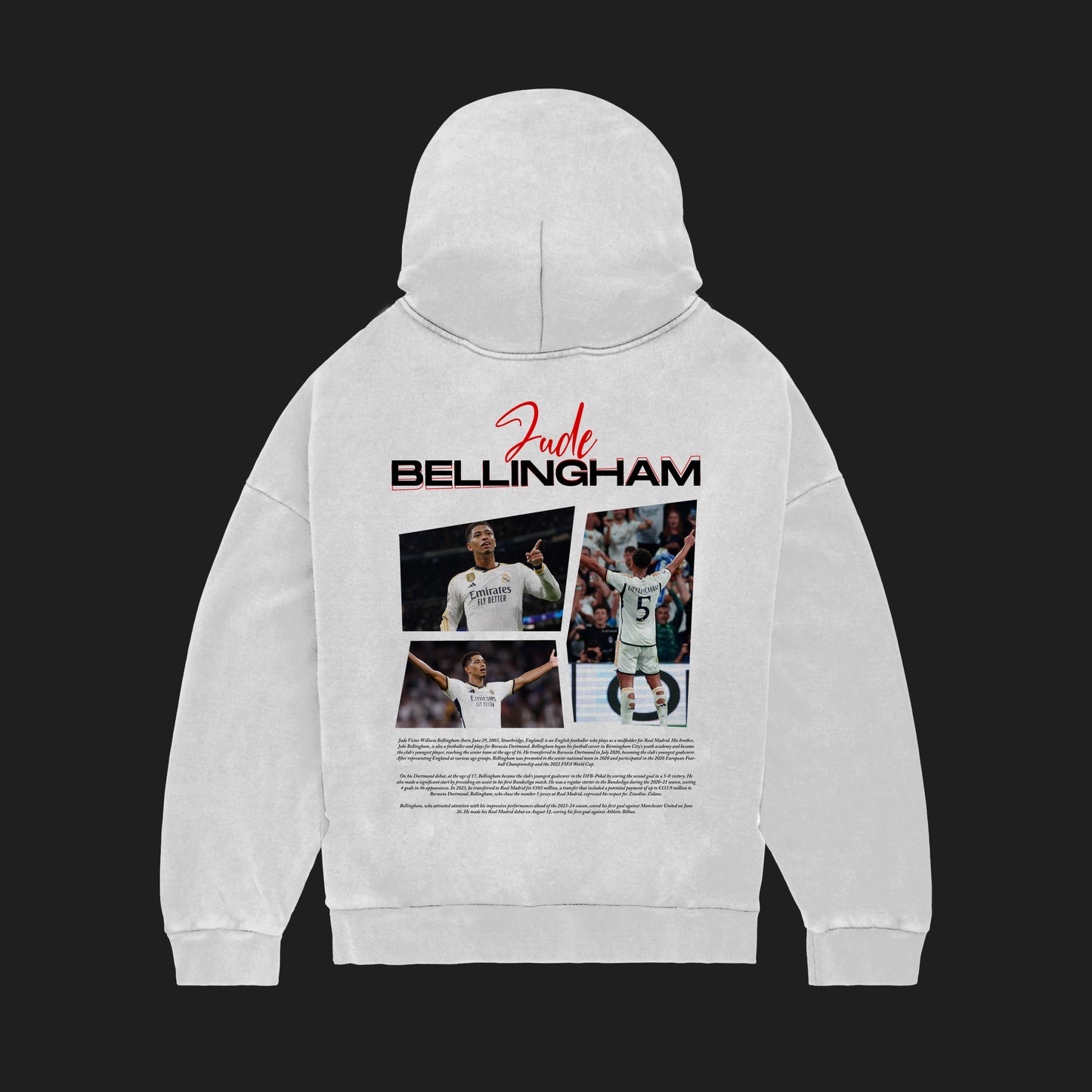 MACKBEARS™   Oversize JUDE BELLINGHAM Hoodie
