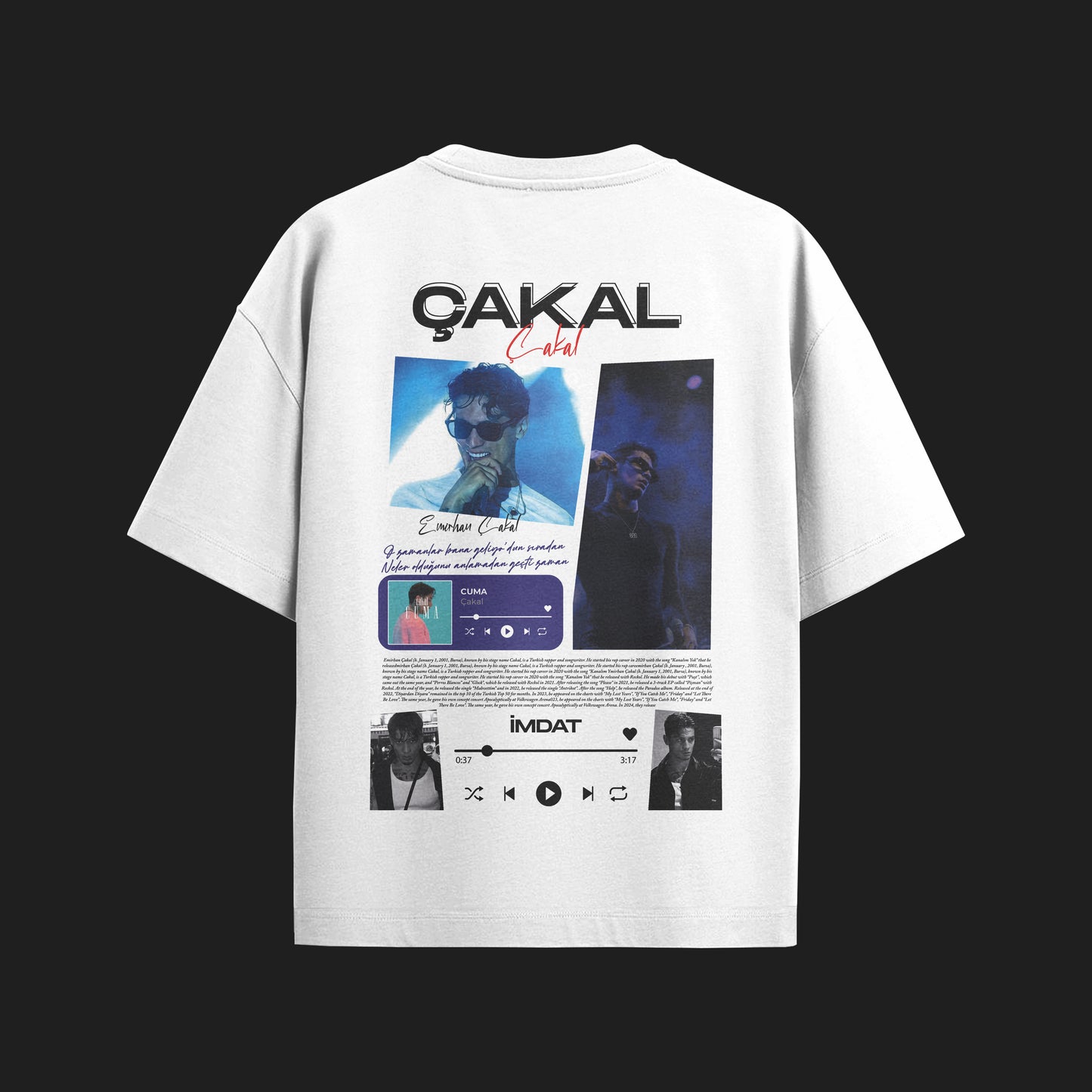 MACKBEARS™   Oversize  ÇAKAL T-shirt