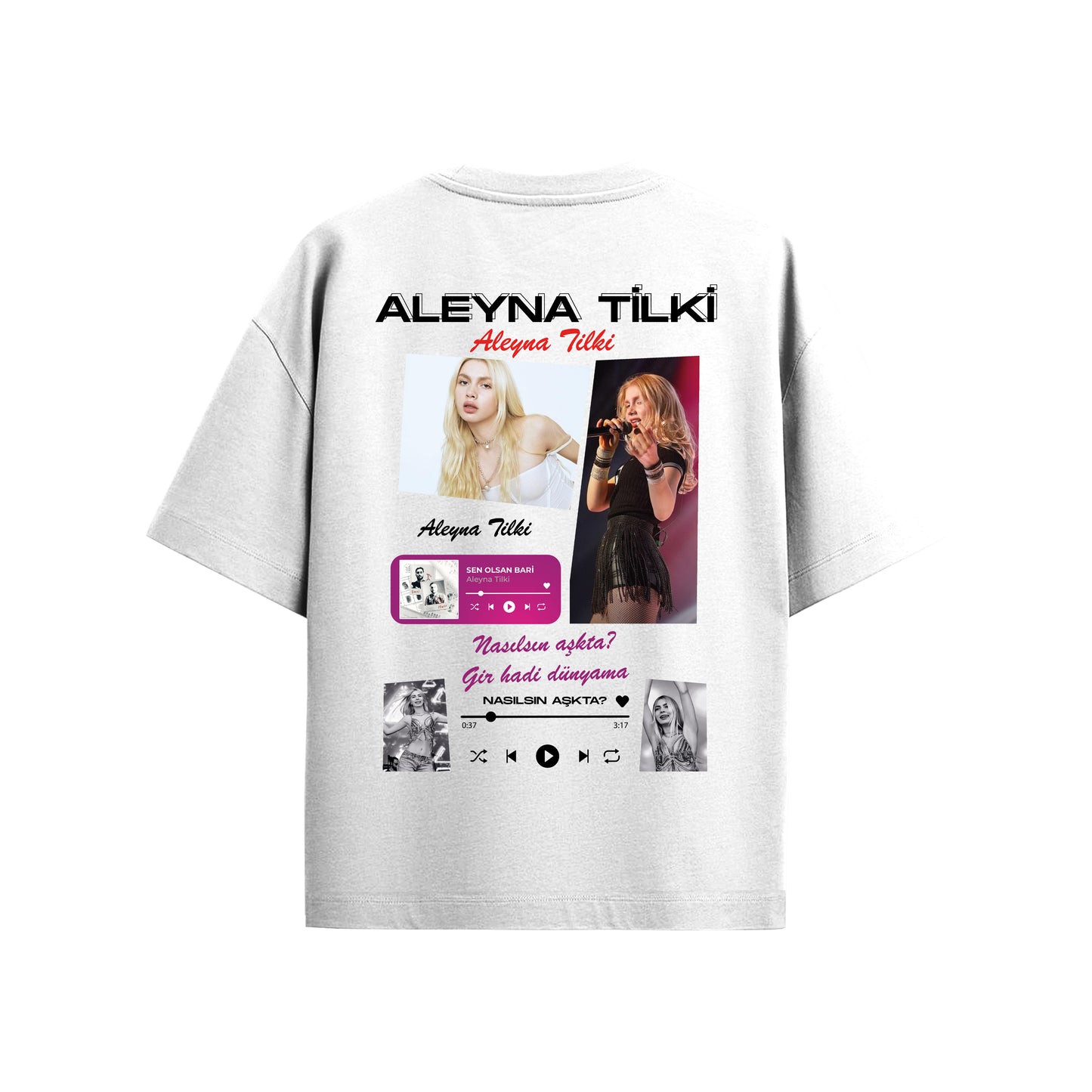 MACKBEARS™ Oversize ALEYNA TİLKİ T-shirt