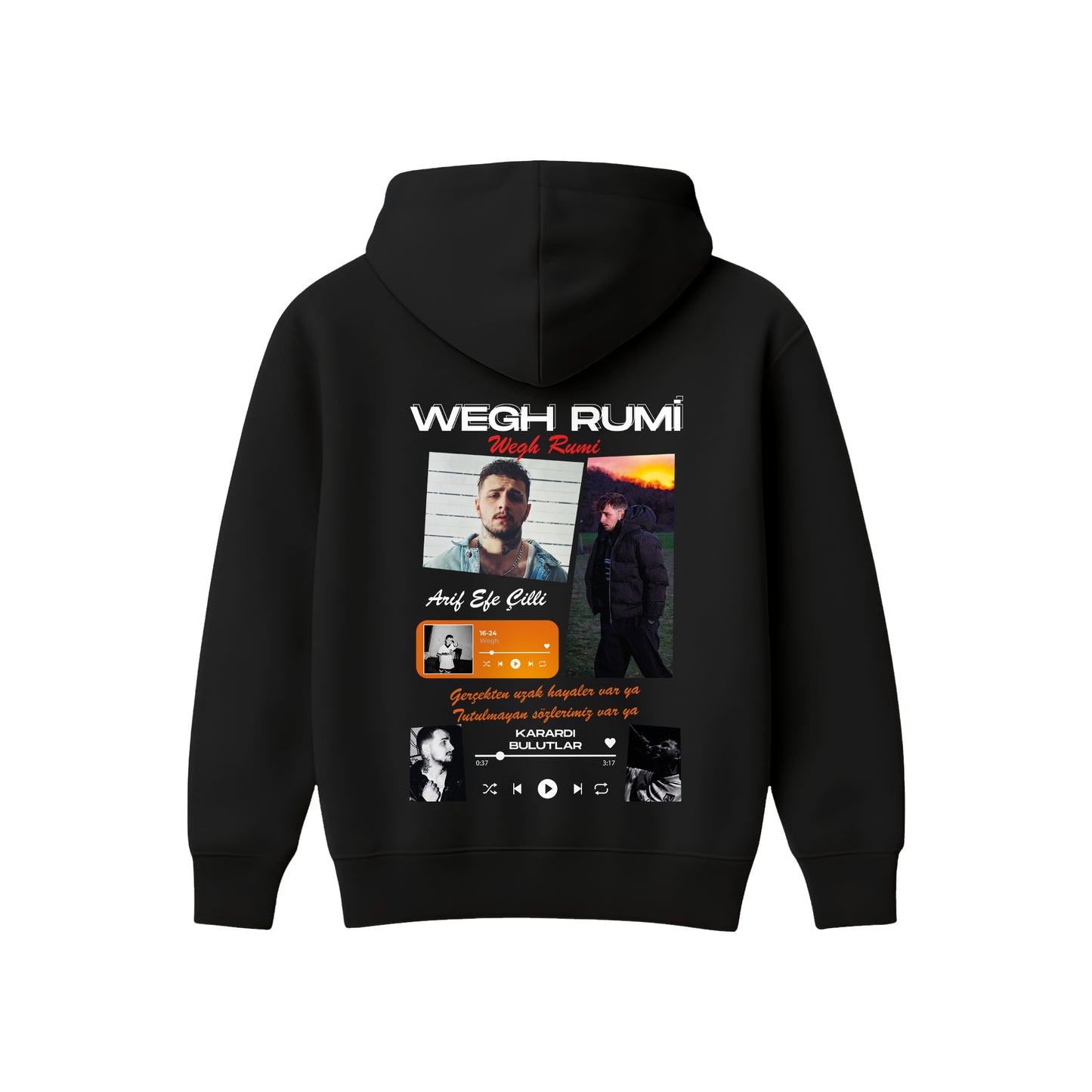 MACKBEARS™ Oversize WEGH RUMİ Hoodie