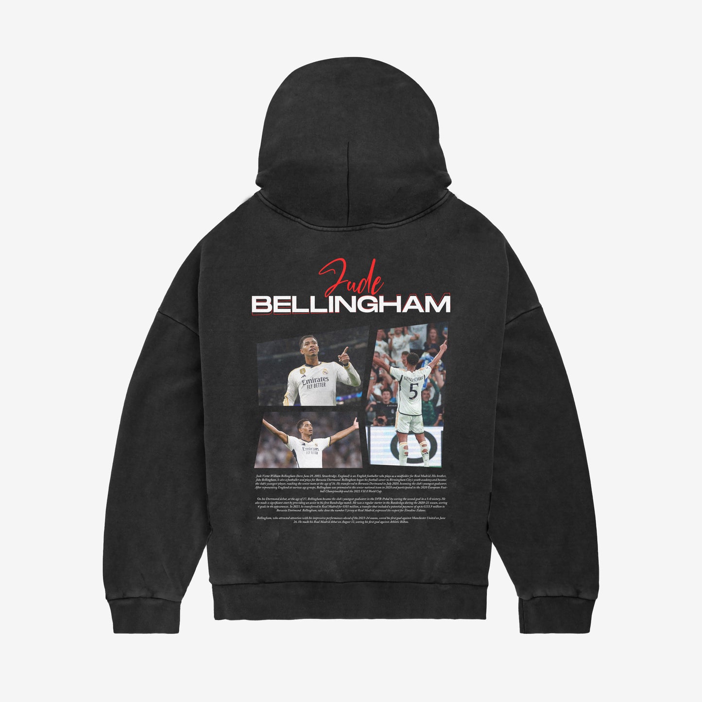 MACKBEARS™   Oversize JUDE BELLINGHAM Hoodie
