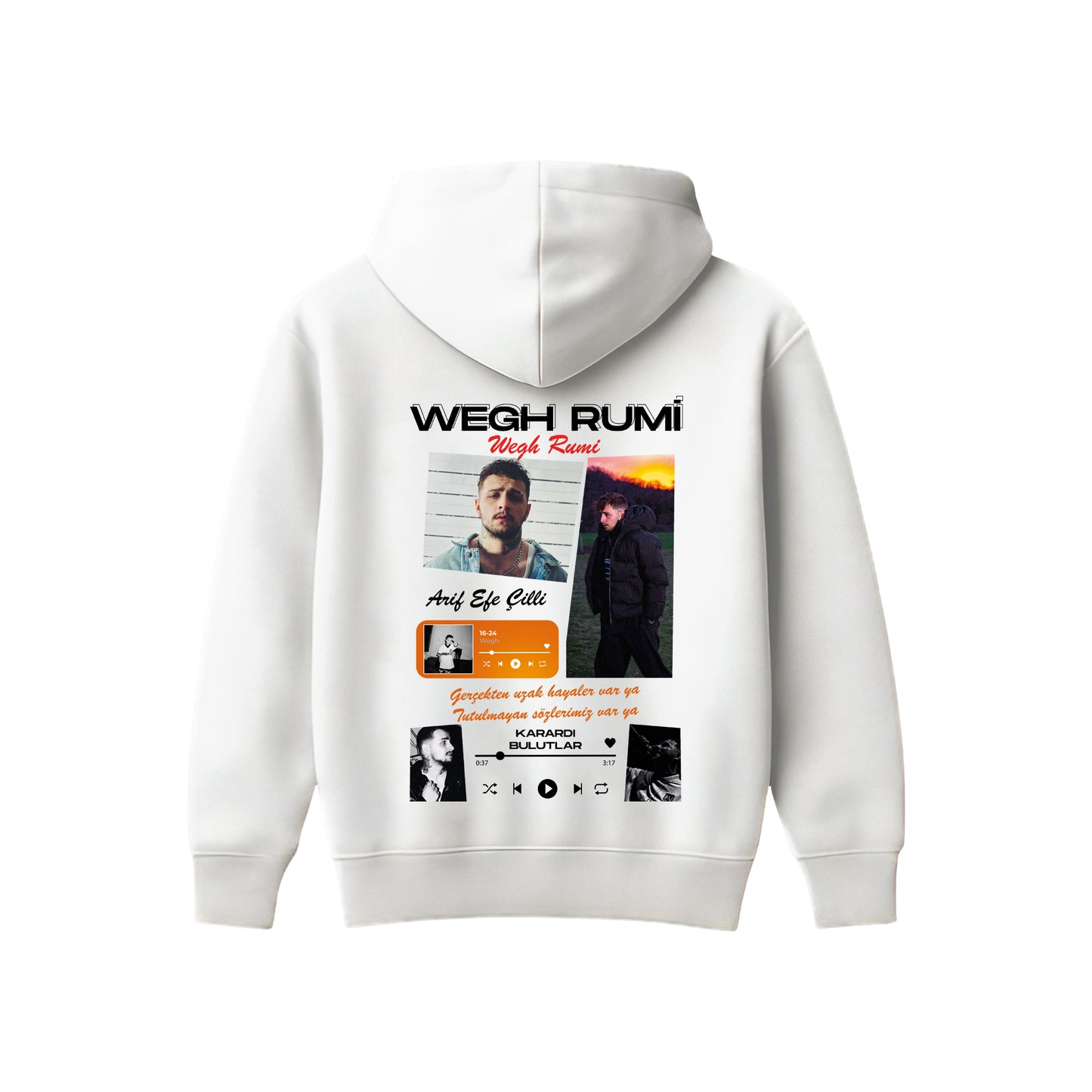 MACKBEARS™ Oversize WEGH RUMİ Hoodie