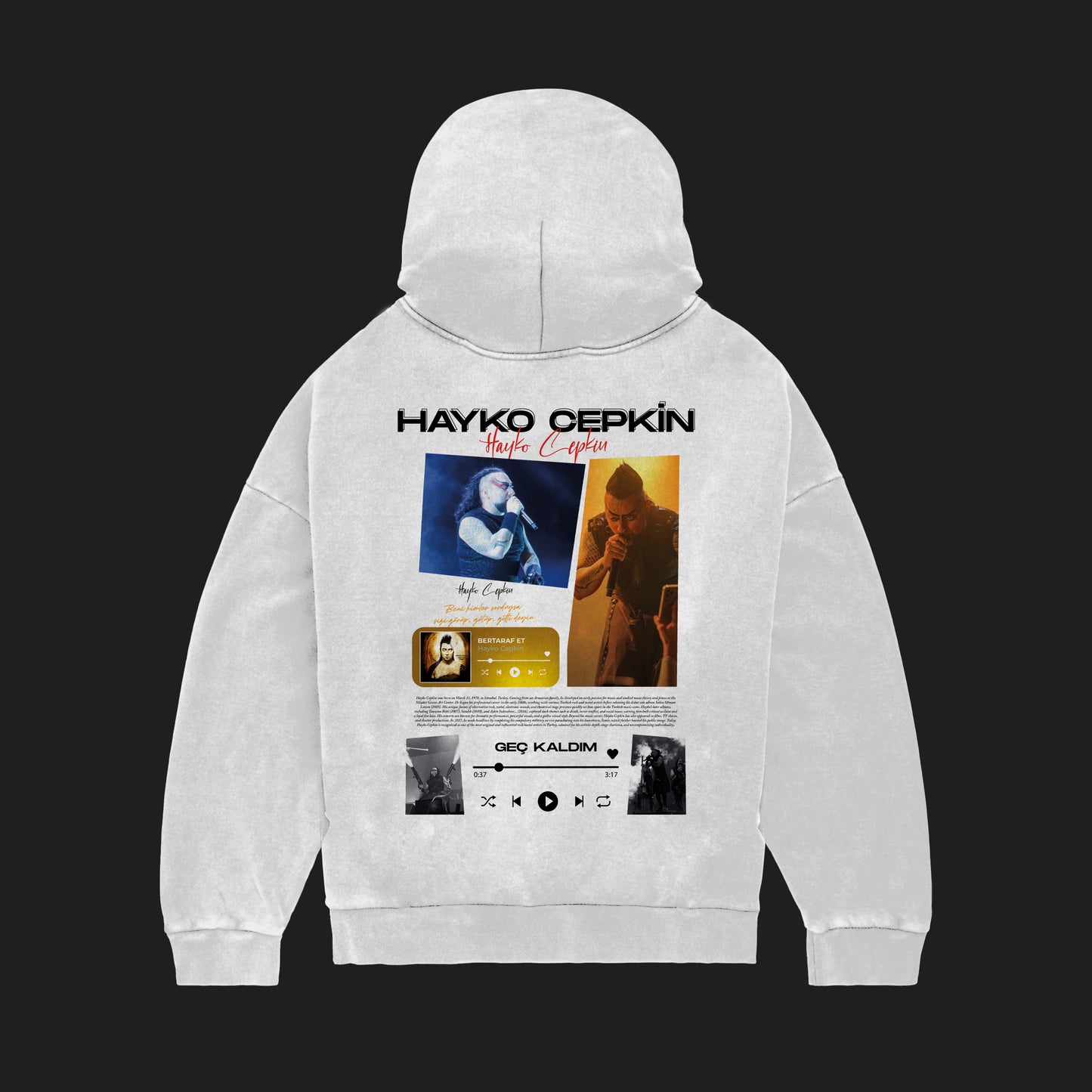 MACKBEARS™   Oversize  HAYKO CEPKİN Hoodie
