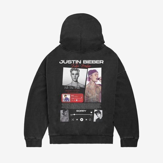 MACKBEARS™   Oversize  JUSTIN BIEBER Hoodie