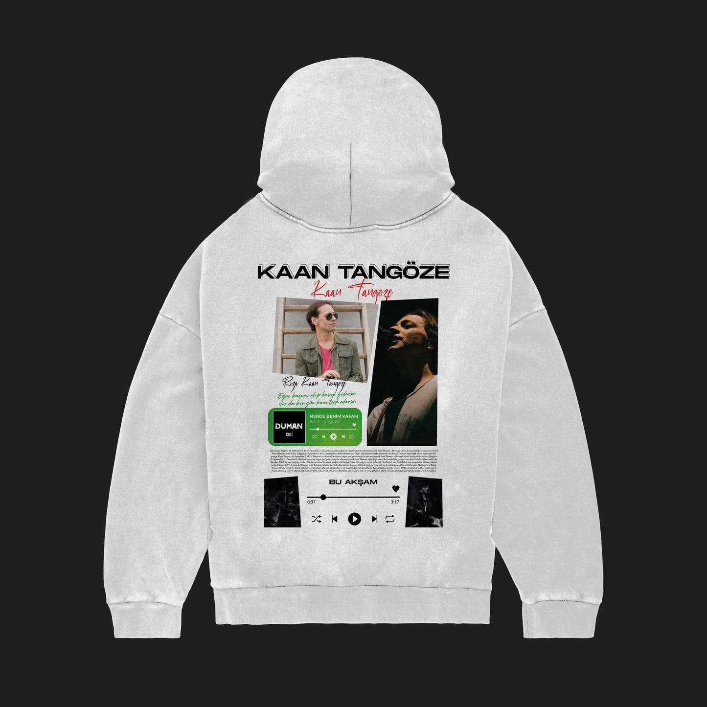 MACKBEARS™   Oversize KAAN TANGÖZE Hoodie