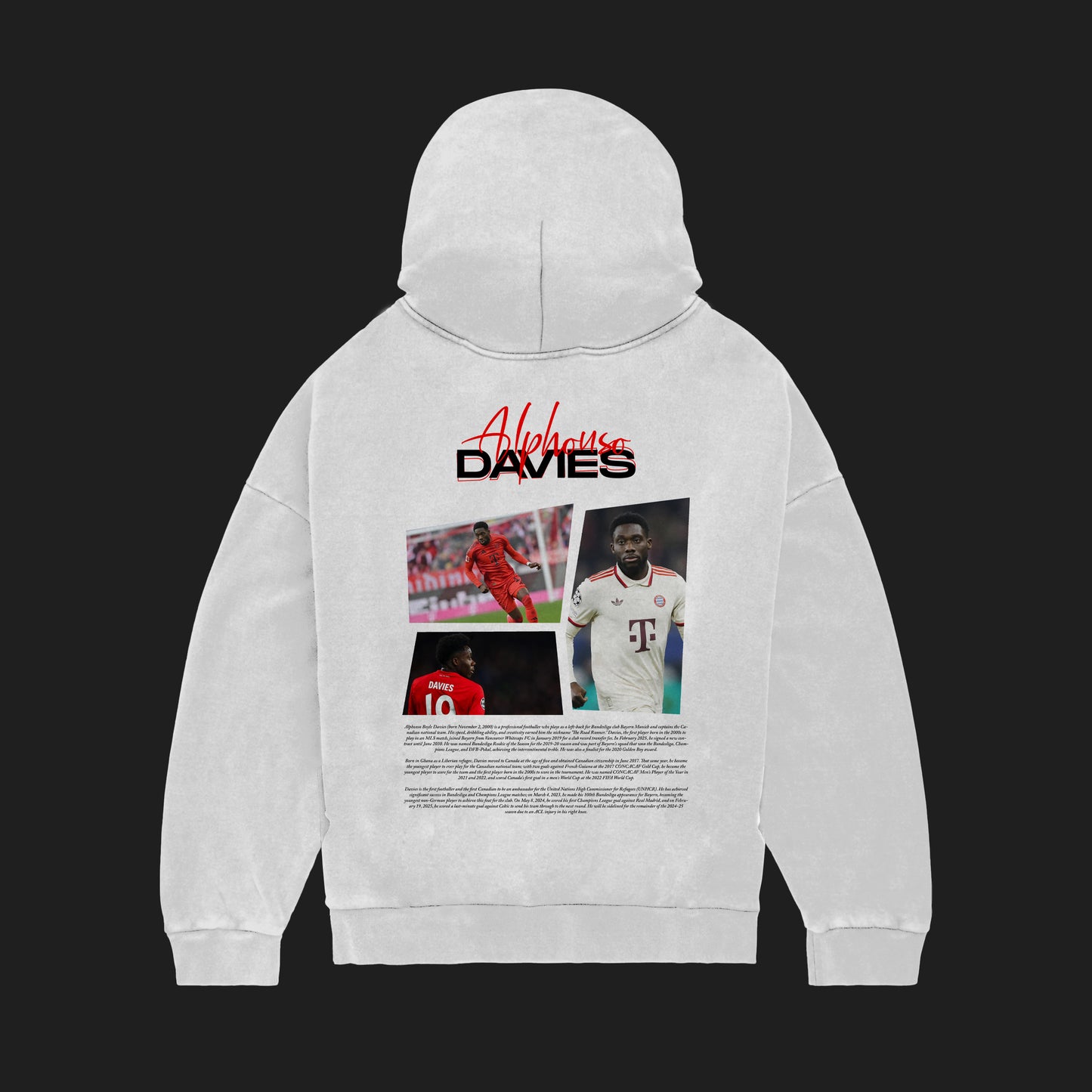 MACKBEARS™   Oversize ALPHONSO DAVIES Hoodie