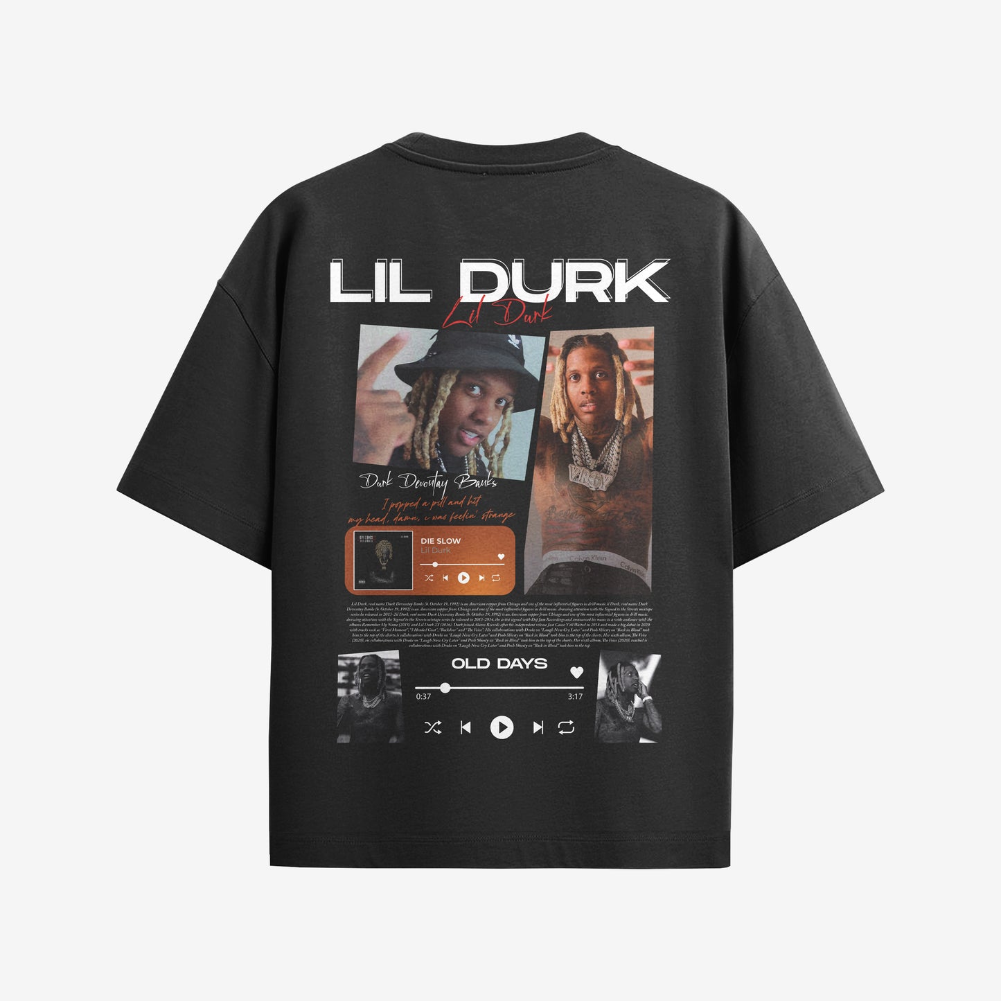 MACKBEARS™  Oversize LIL DURK T-shirt