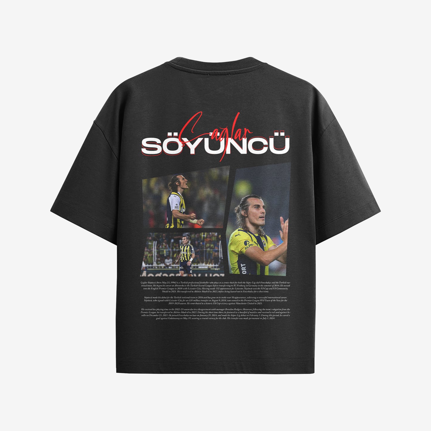 MACKBEARS™   Oversize  ÇAĞLAR SÖYÜNCÜ T-shirt