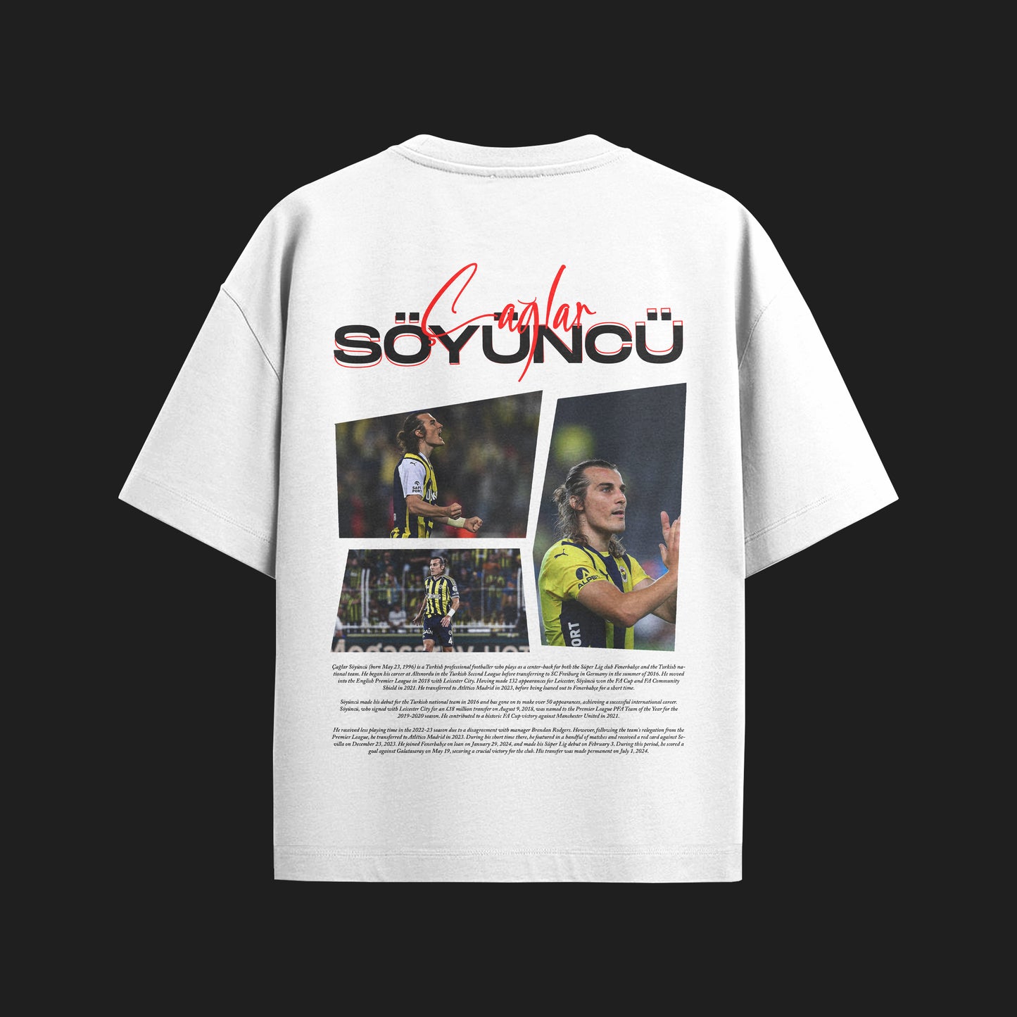 MACKBEARS™   Oversize  ÇAĞLAR SÖYÜNCÜ T-shirt
