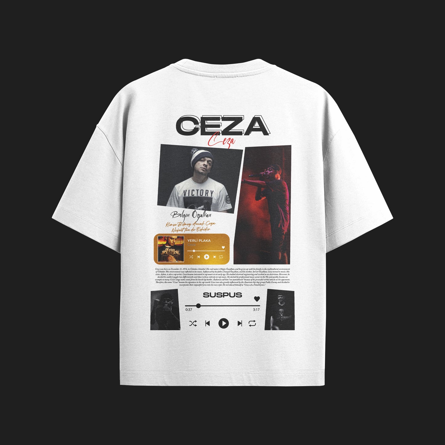 MACKBEARS™  Oversize CEZA T-shirt