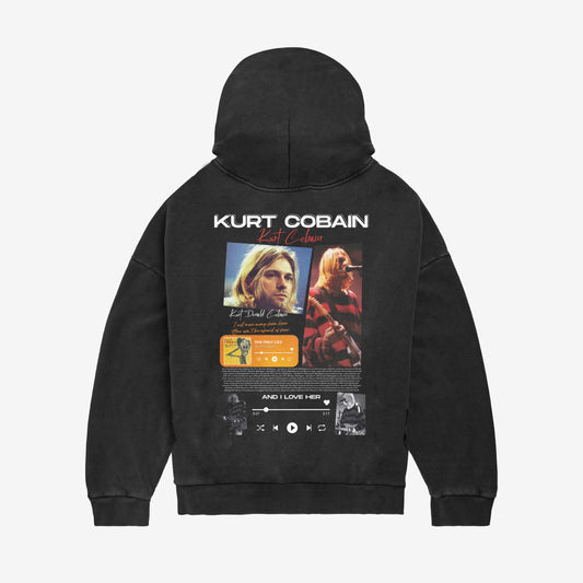 MACKBEARS™   Oversize KURT COBAIN  Hoodie