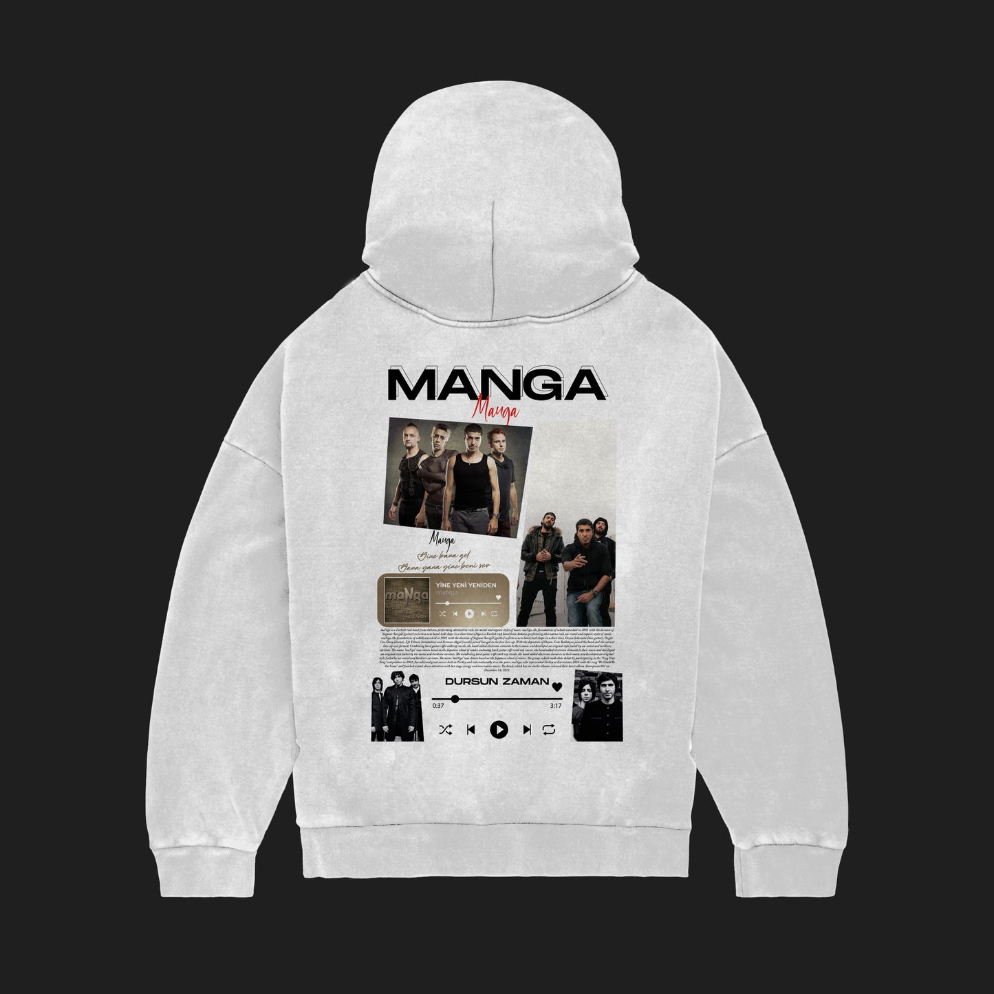 MACKBEARS™   Oversize MANGA  Hoodie
