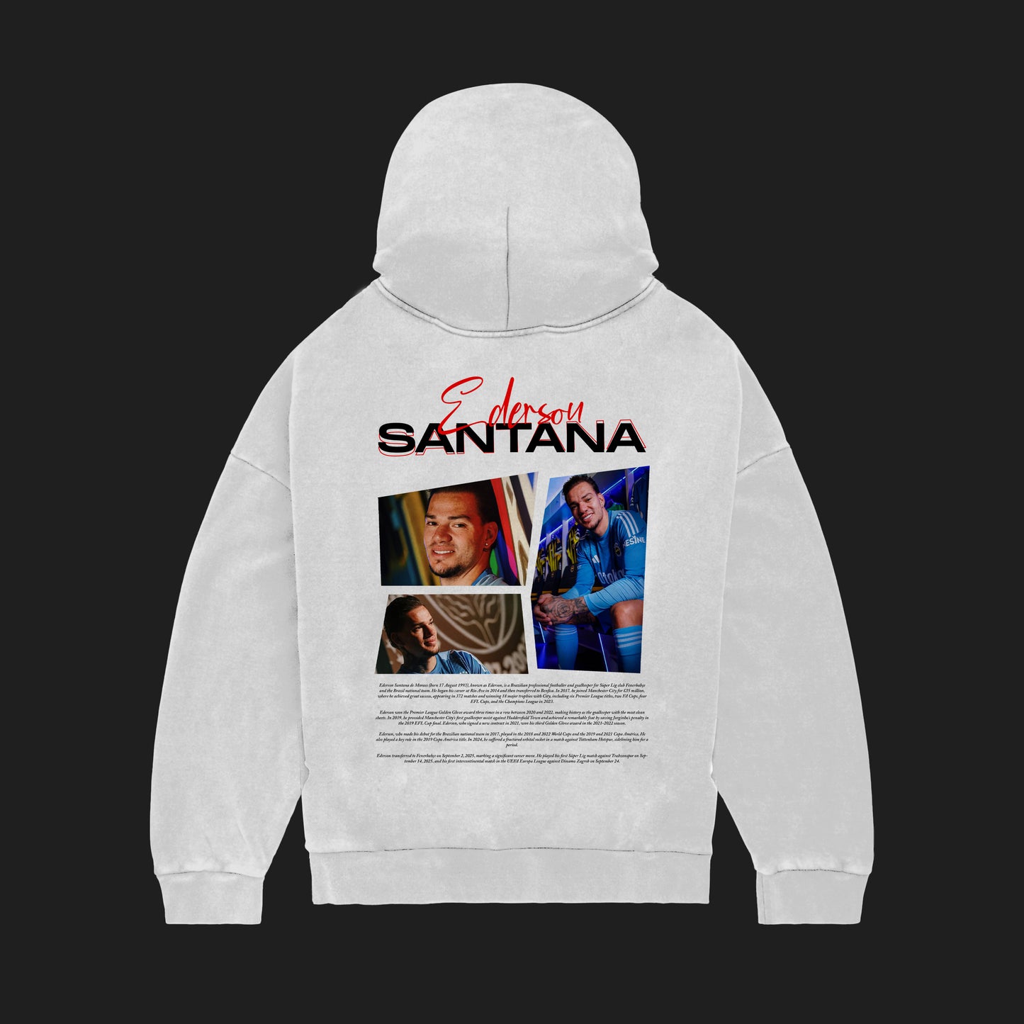 MACKBEARS™   Oversize  EDERSON SANTANA Hoodie